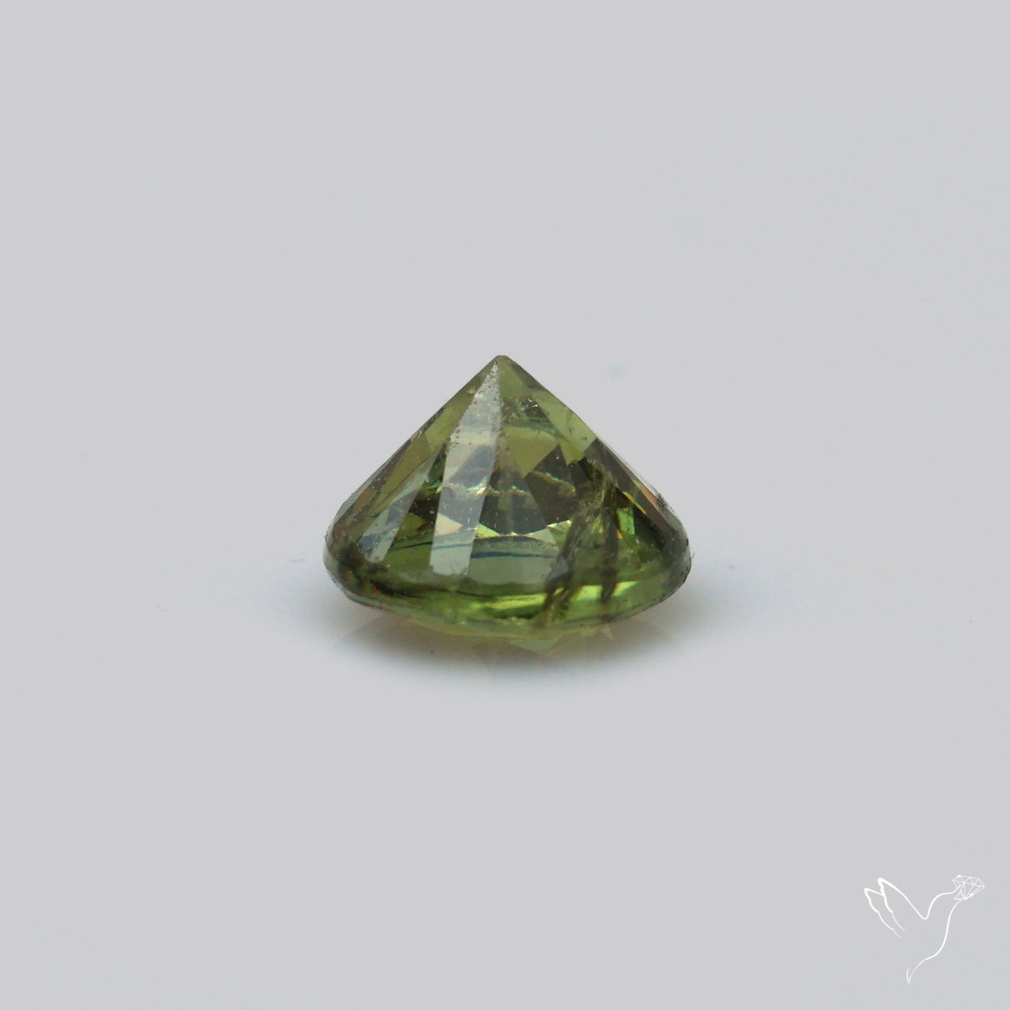 Rare Demantoid Garnet Vivid Green from Russia Unheated