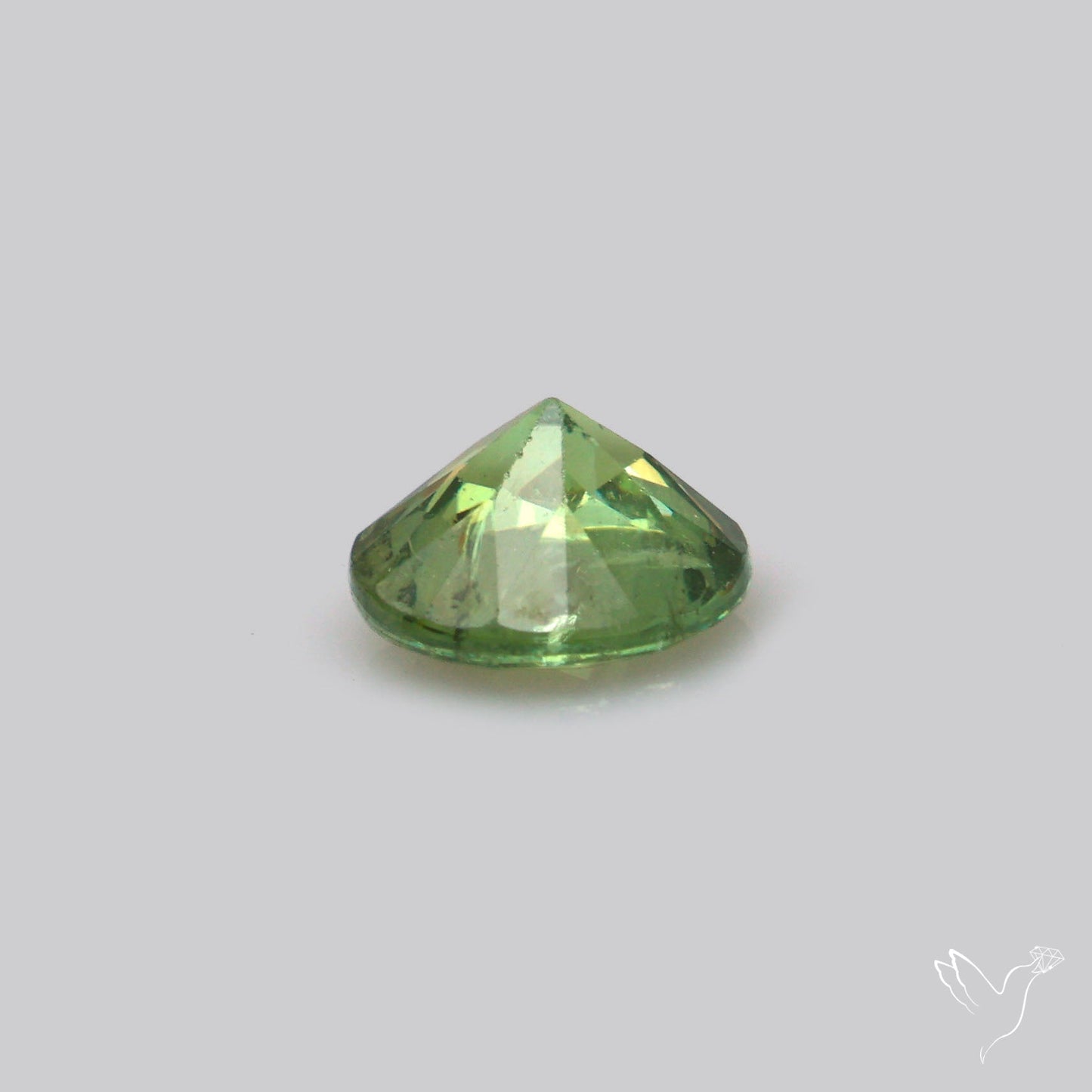 Rare Demantoid Garnet Vivid Green from Russia Unheated