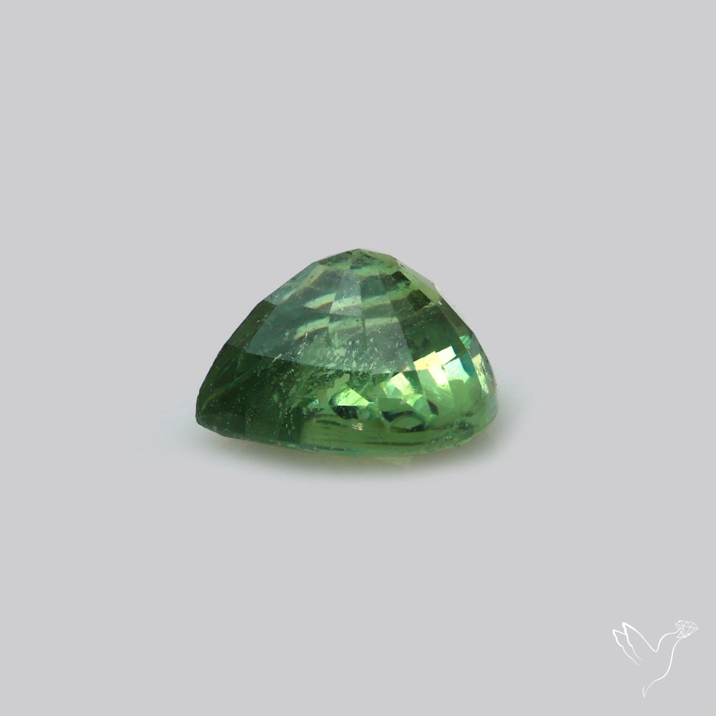 Rare Demantoid Garnet Vivid Green from Russia Unheated