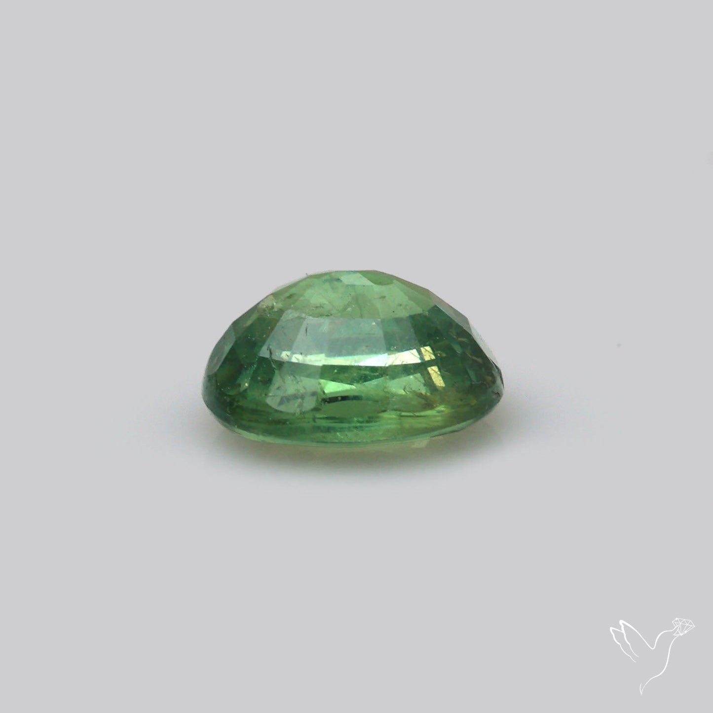 Rare Demantoid Garnet Vivid Green from Russia Unheated