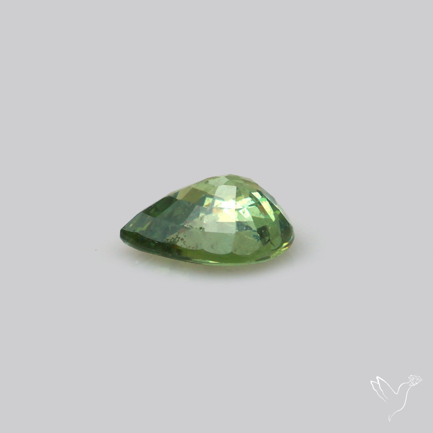 Rare Demantoid Garnet Vivid Green from Russia Unheated