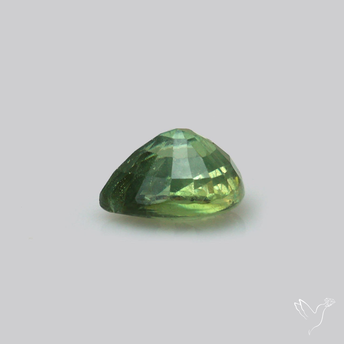 Rare Demantoid Garnet Vivid Green from Russia Unheated