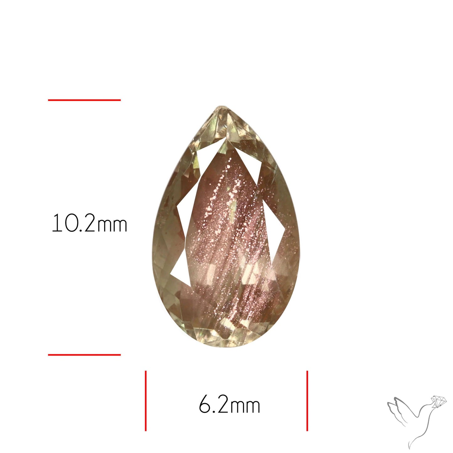 Schiller Oregon Sunstone Rare Faceted
