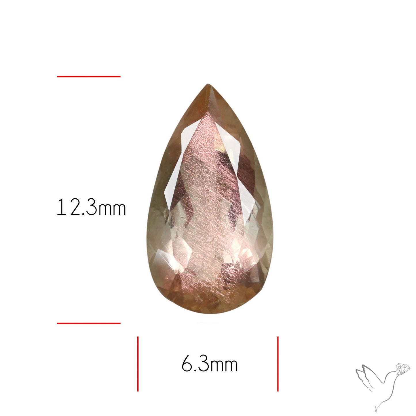 Schiller Oregon Sunstone Rare Faceted