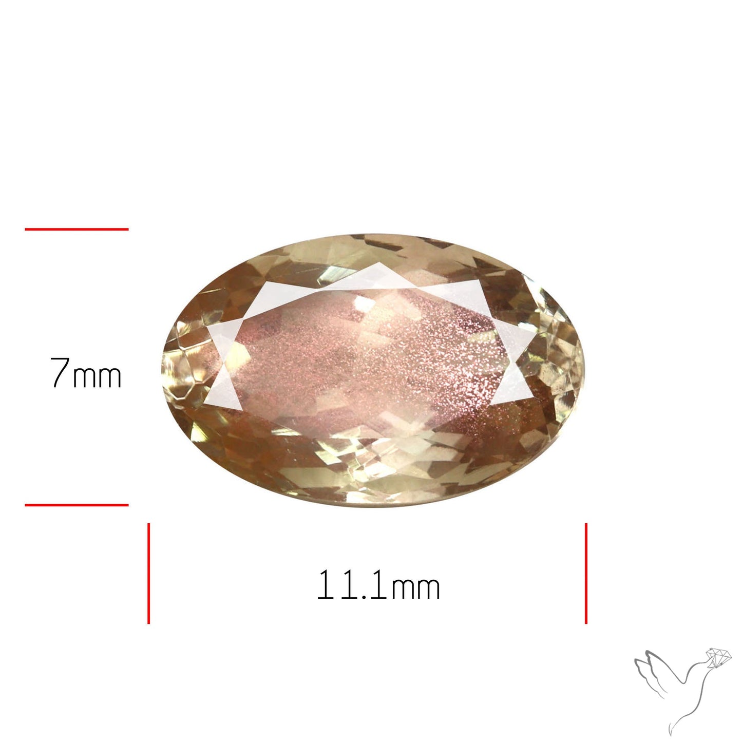 Schiller Oregon Sunstone Rare Faceted