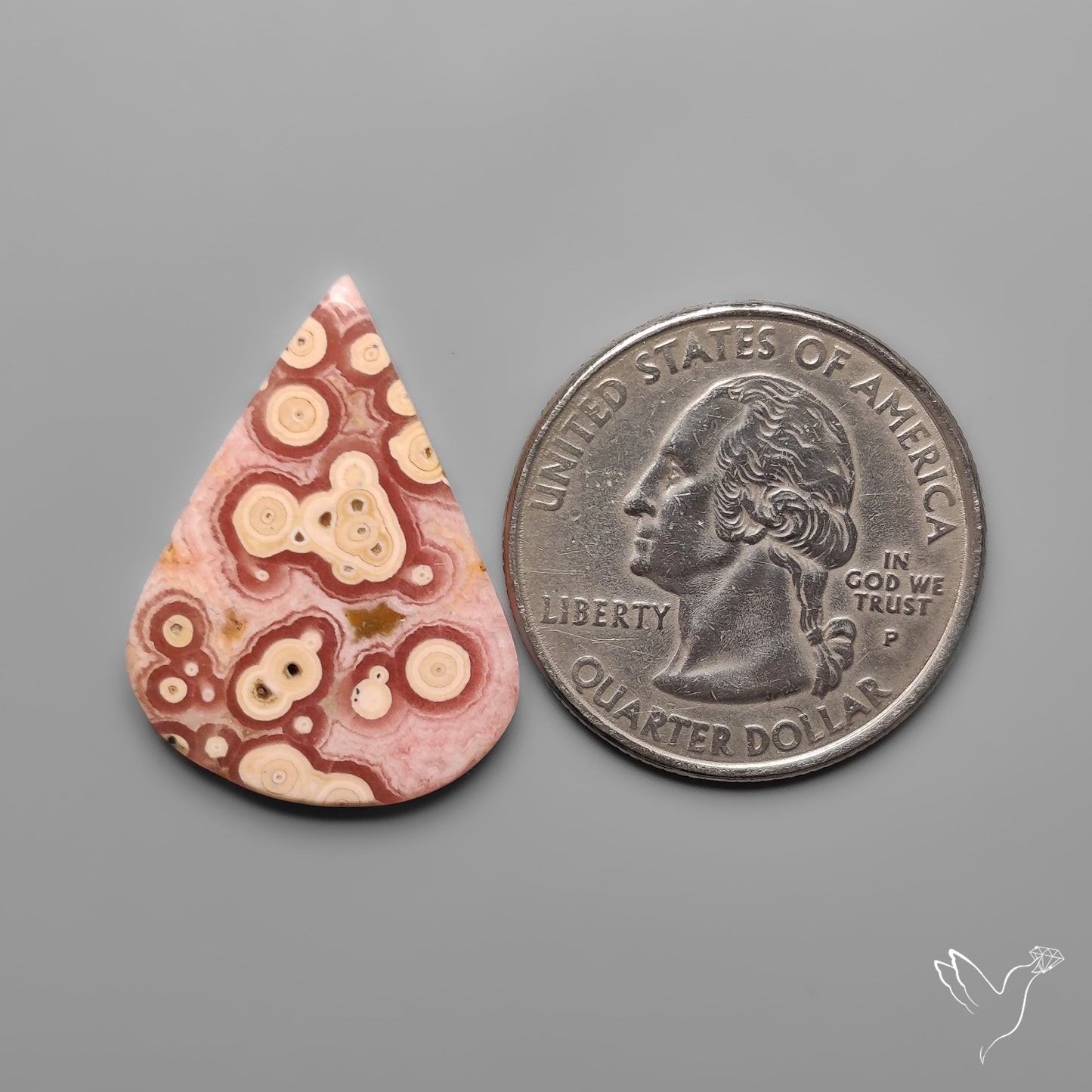 Rare Rhodochrosite Stalactite Orbicular Patterns
