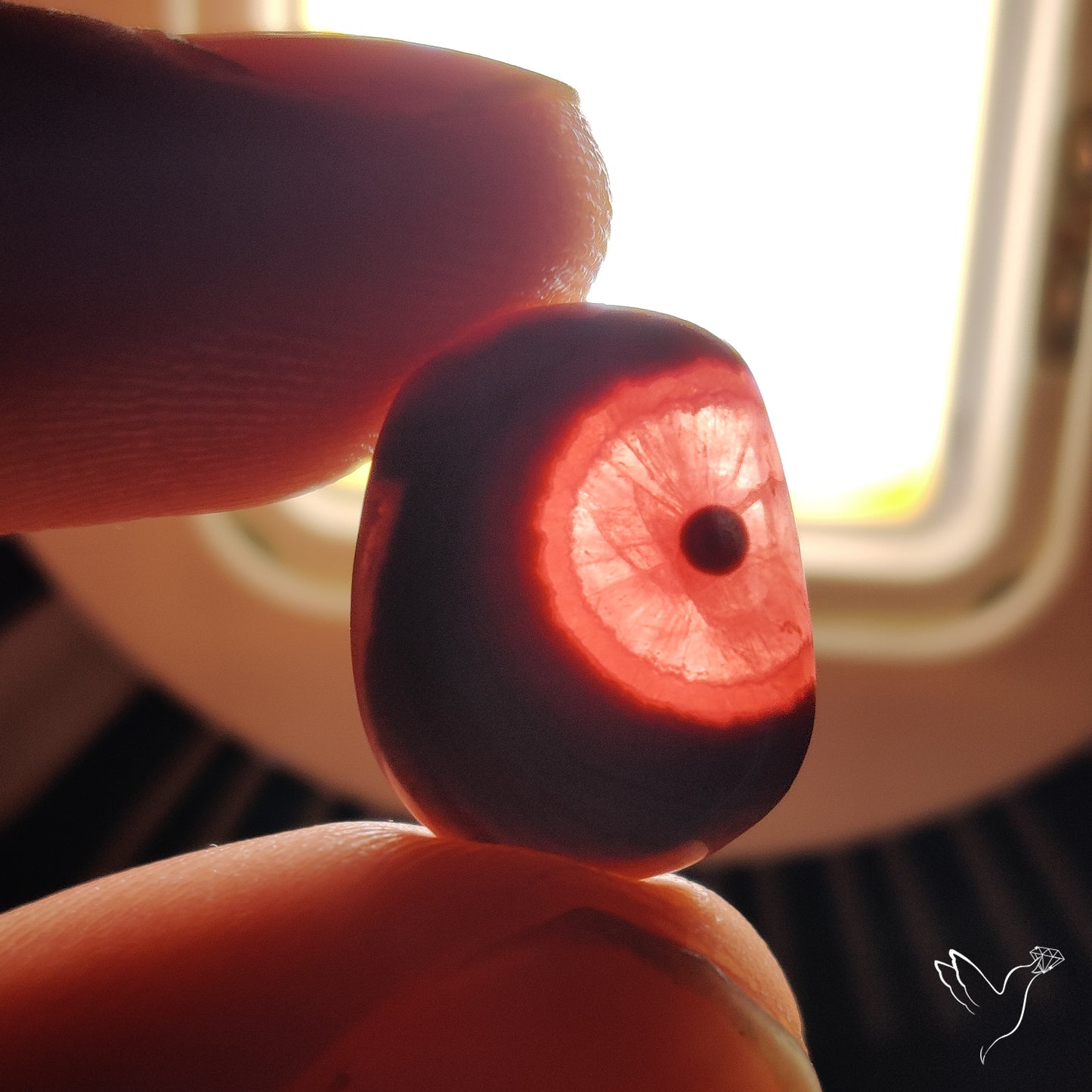 Rare Rhodochrosite Stalactite