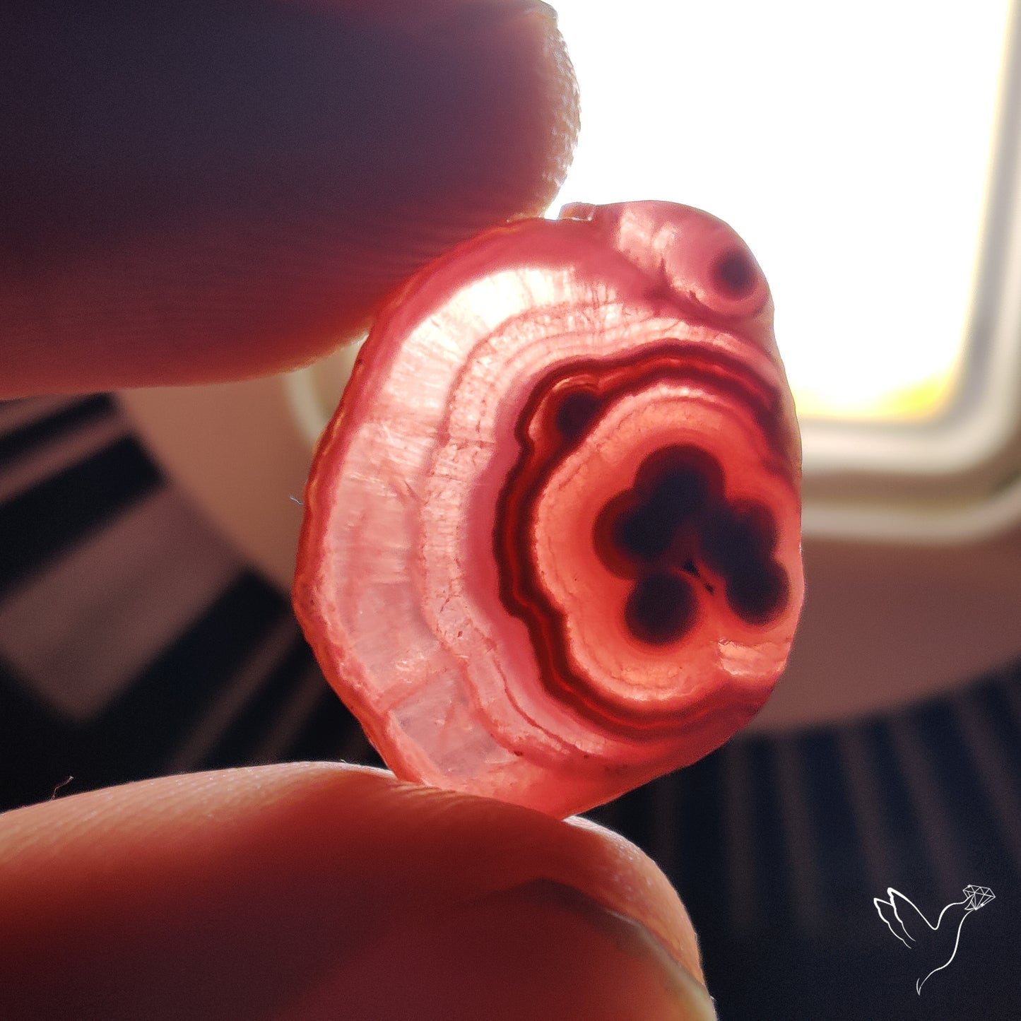 Rare Rhodochrosite Stalactite