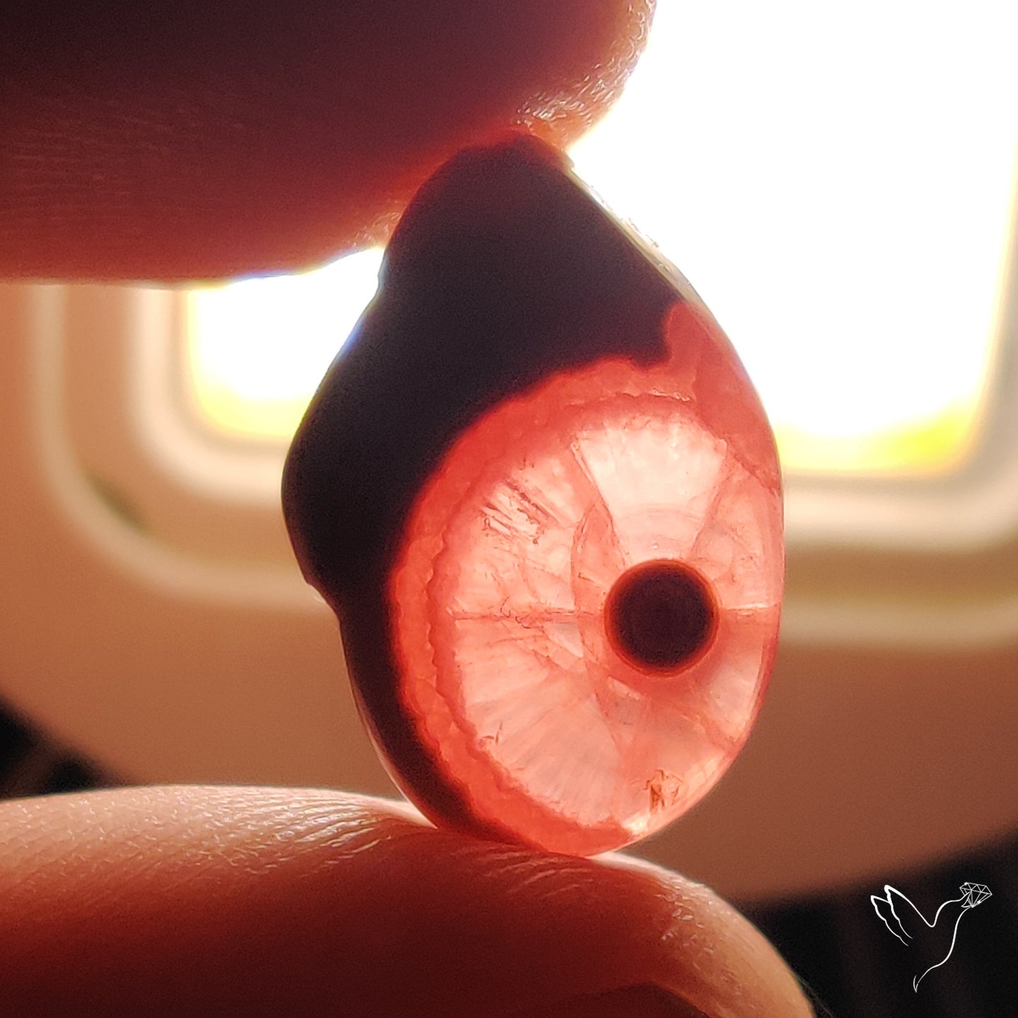 Rare Rhodochrosite Stalactite