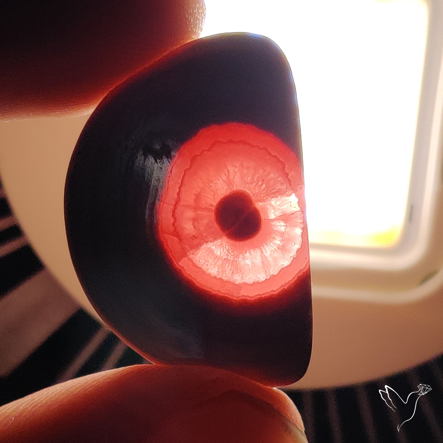 Rare Rhodochrosite Stalactite