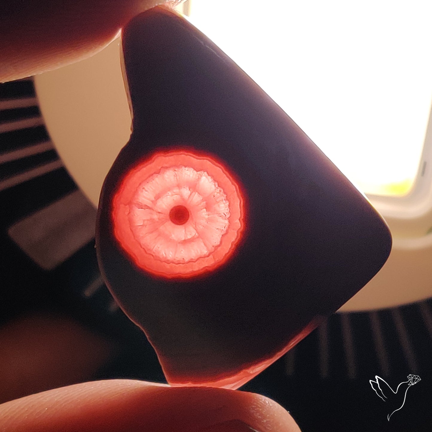 Rare Rhodochrosite Stalactite