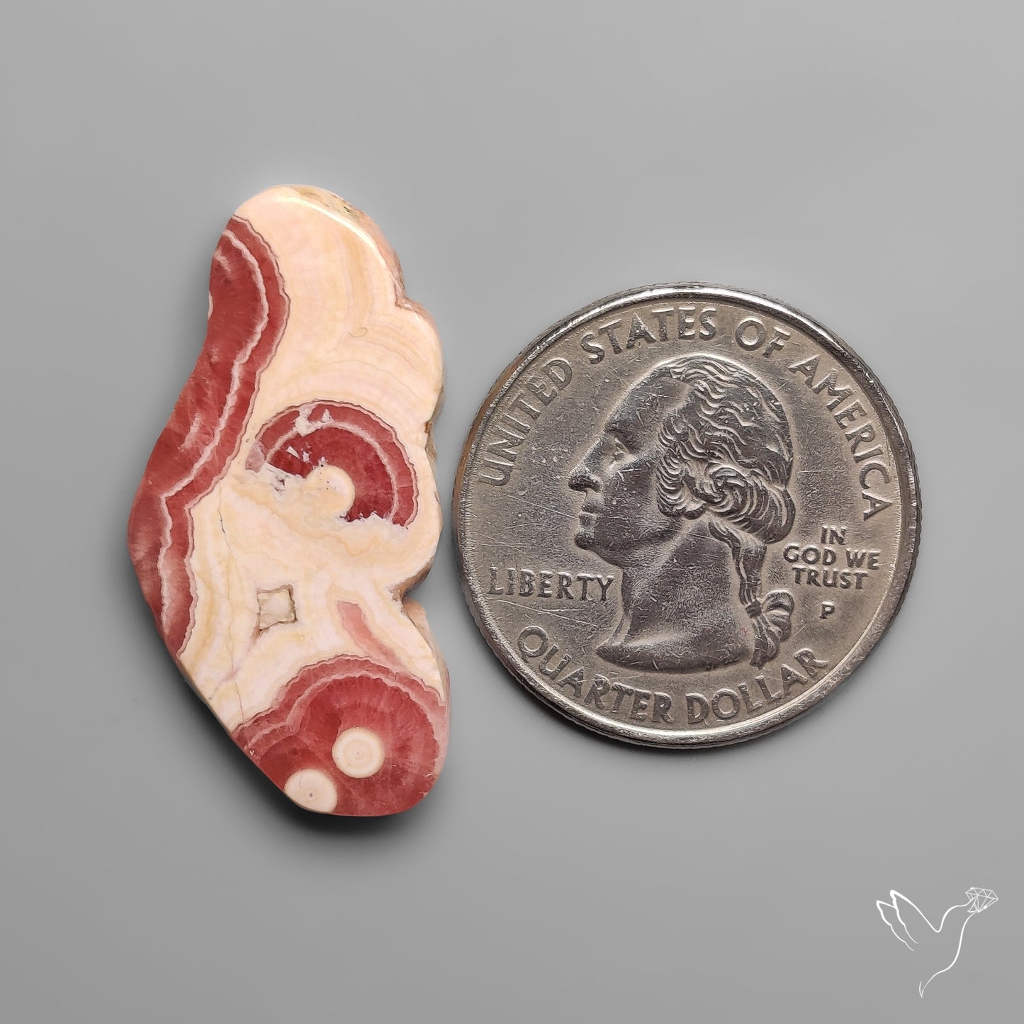 Rare Rhodochrosite Stalactite