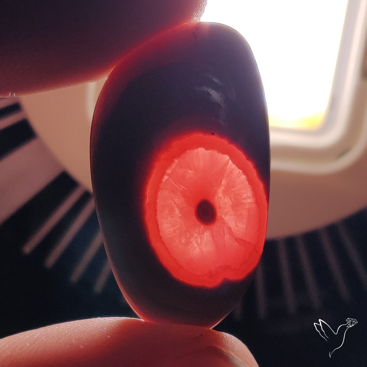 Rare Rhodochrosite Stalactite