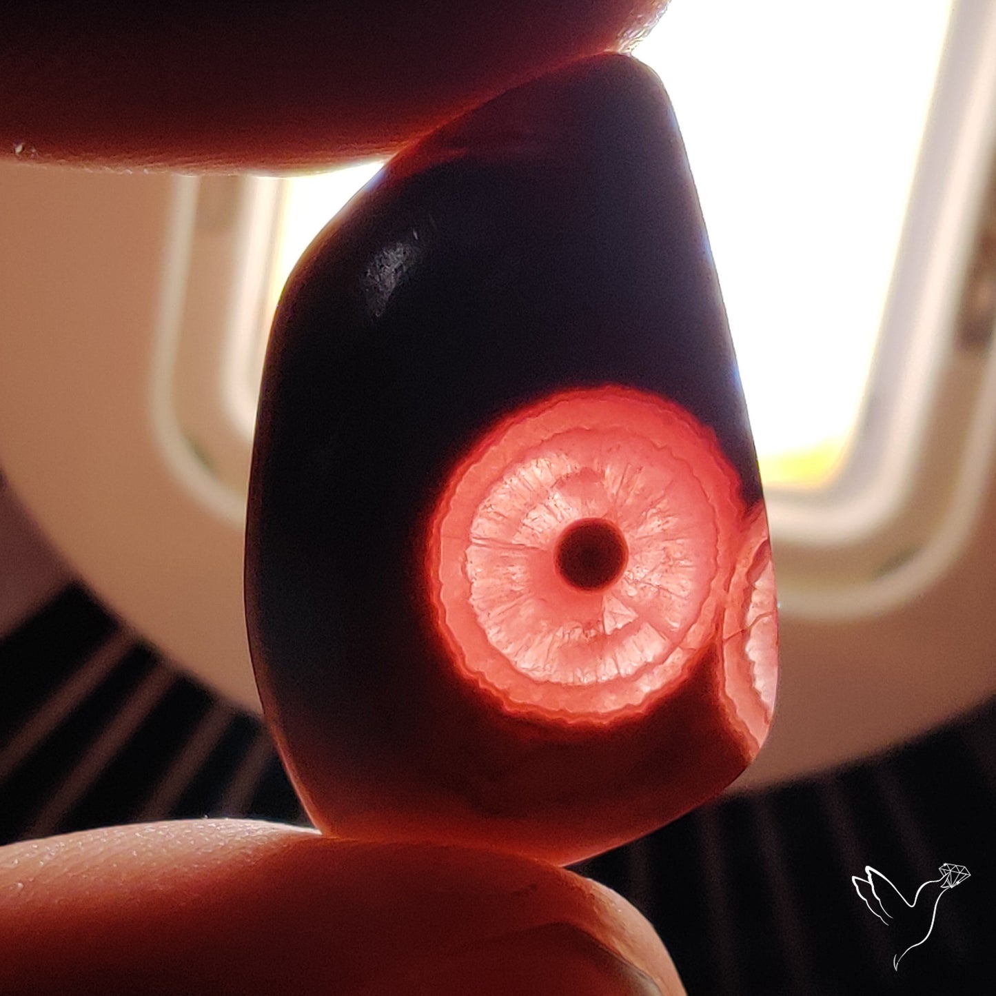 Rare Rhodochrosite Stalactite