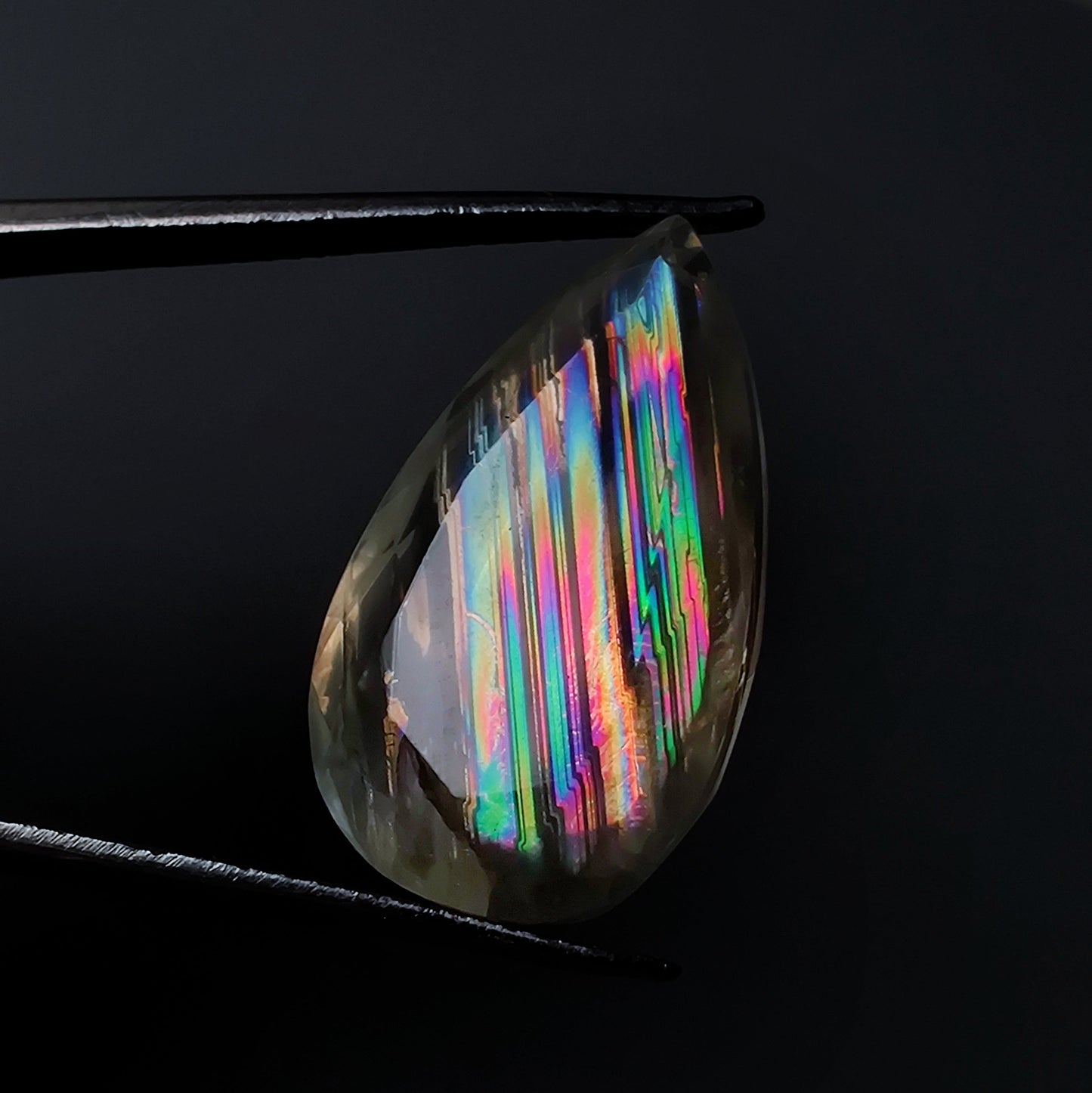 Rare Malawi Moonstone Faceted AAA