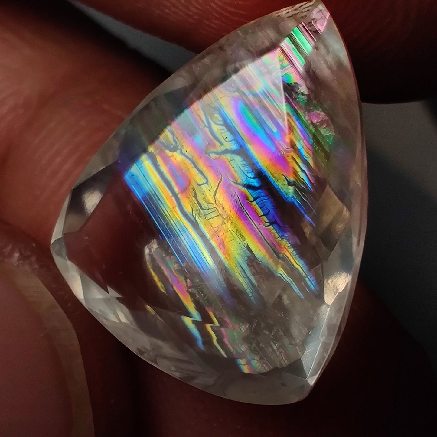 Rare Malawi Moonstone Faceted AAA