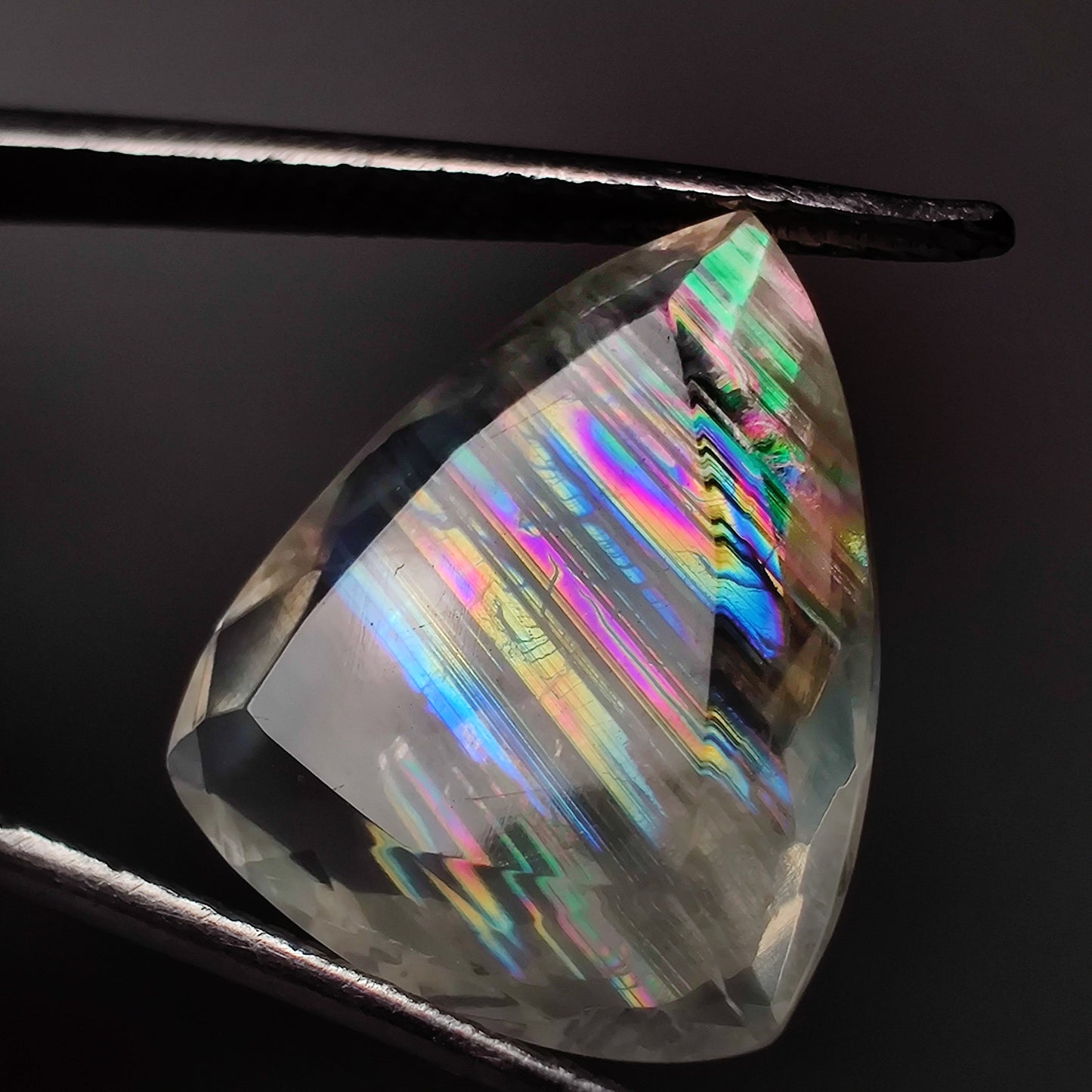 Rare Malawi Moonstone Faceted AAA
