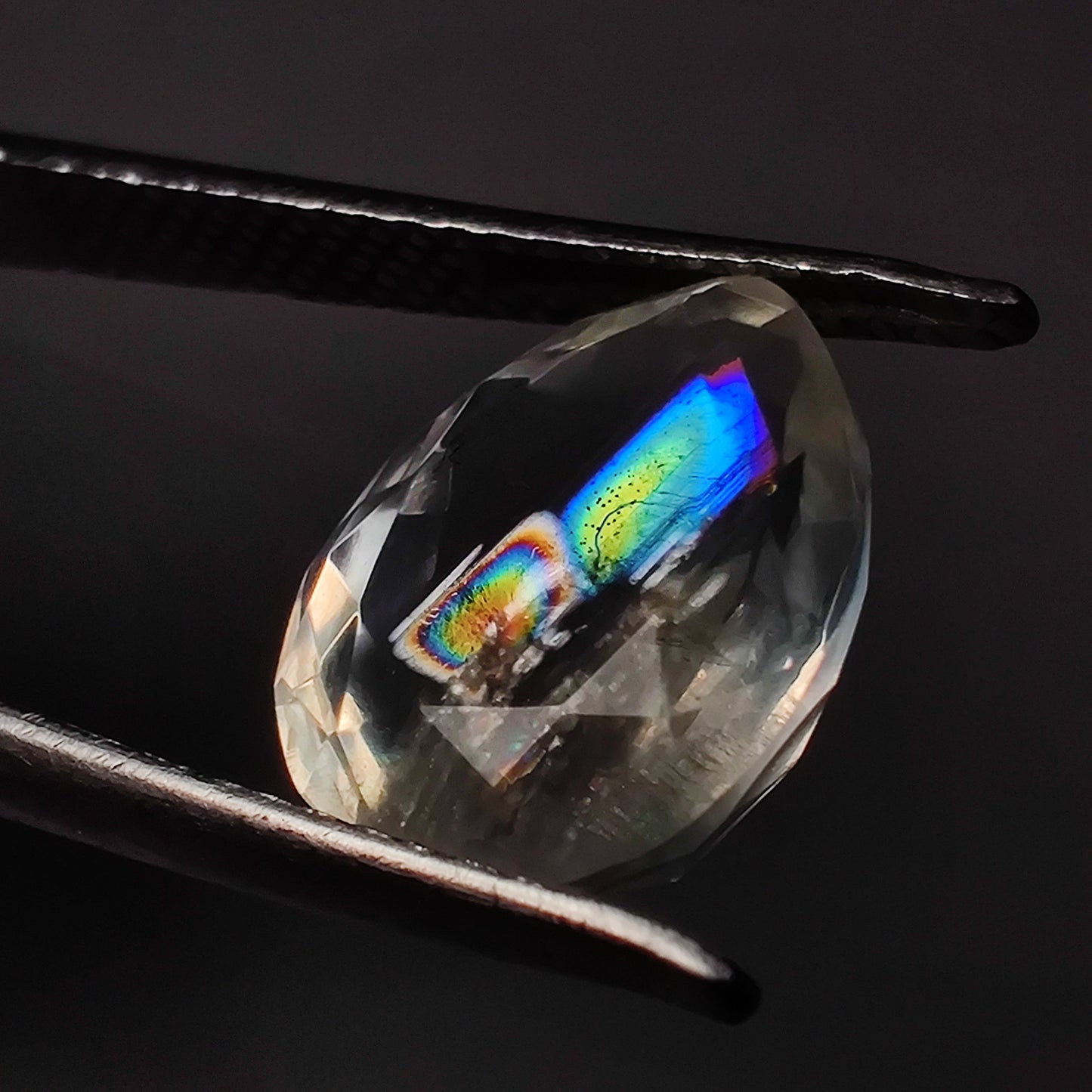 Rare Malawi Moonstone Faceted AAA