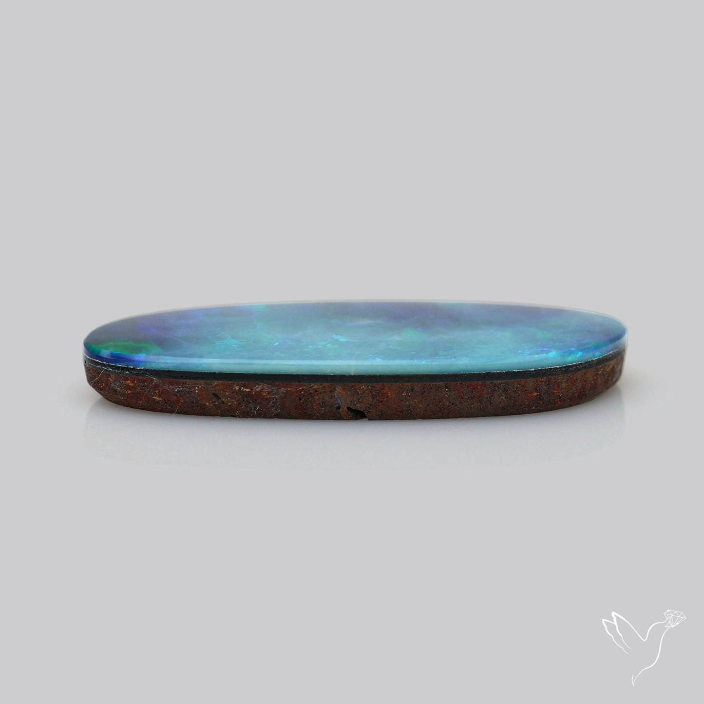 Australian Lightening Ridge Opal (Backed)