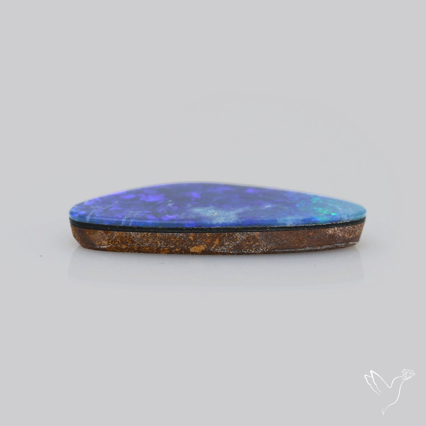 Australian Lightening Ridge Opal (Backed)