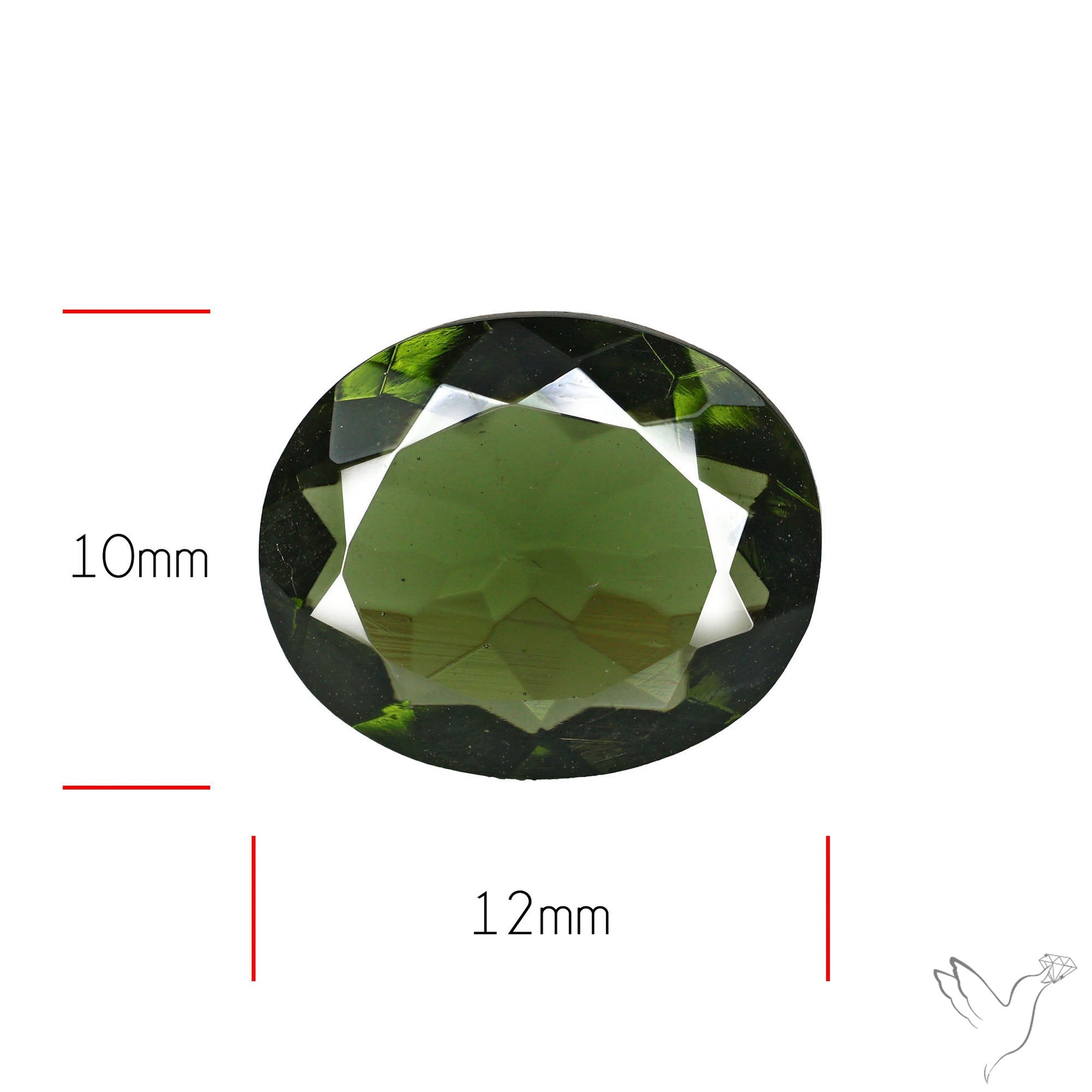 Faceted Rare Moldavite