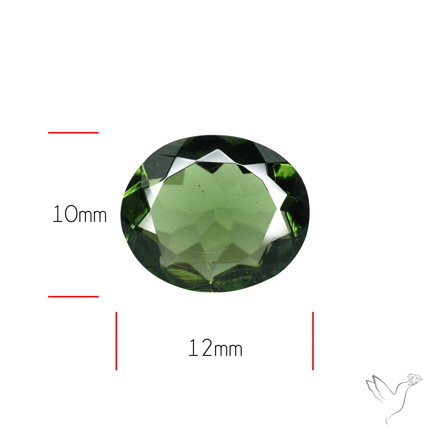 Faceted Rare Moldavite