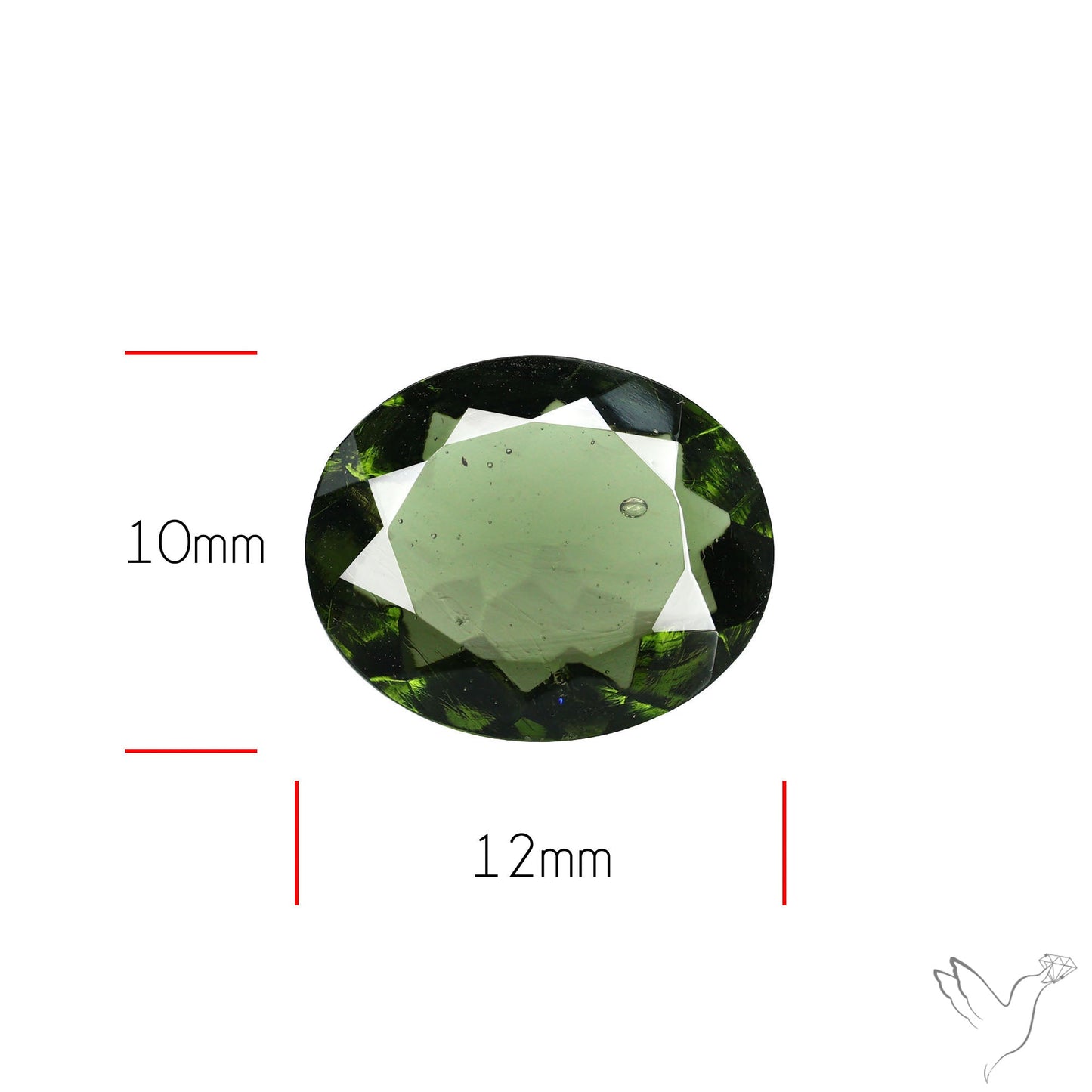 Faceted Rare Moldavite
