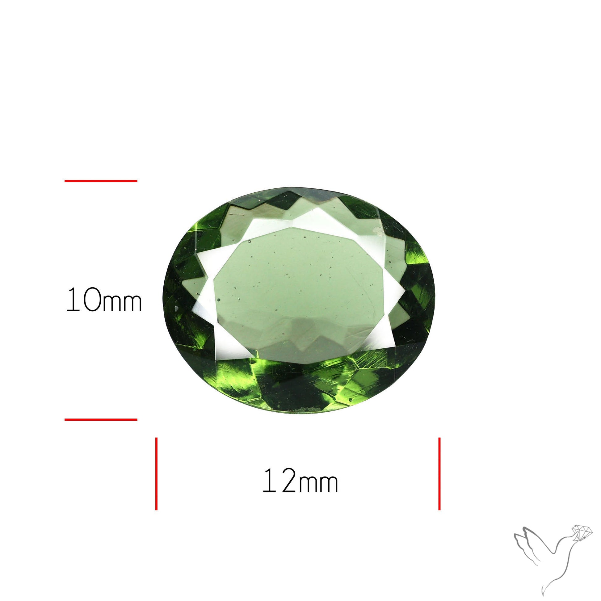 Faceted Rare Moldavite