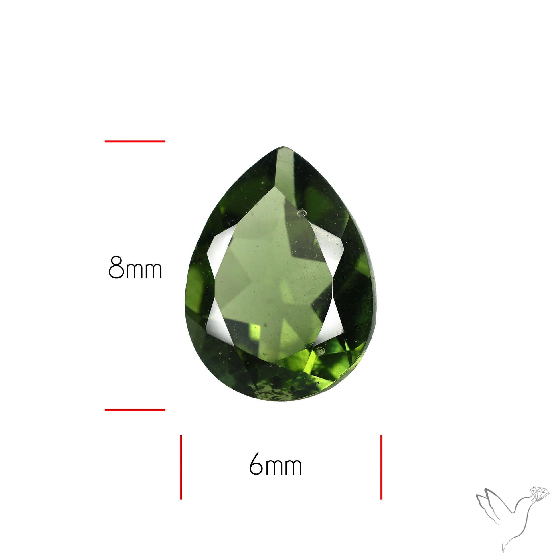 Faceted Rare Moldavite