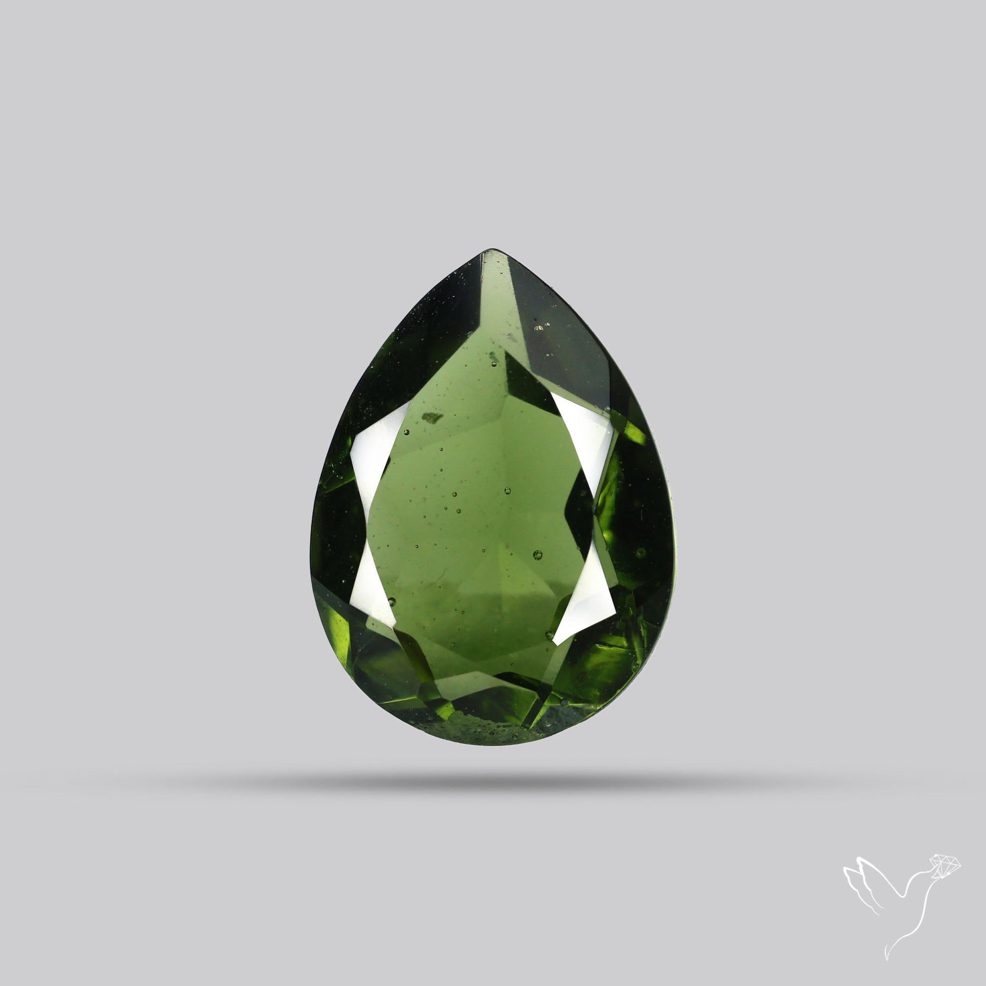 Faceted Rare Moldavite