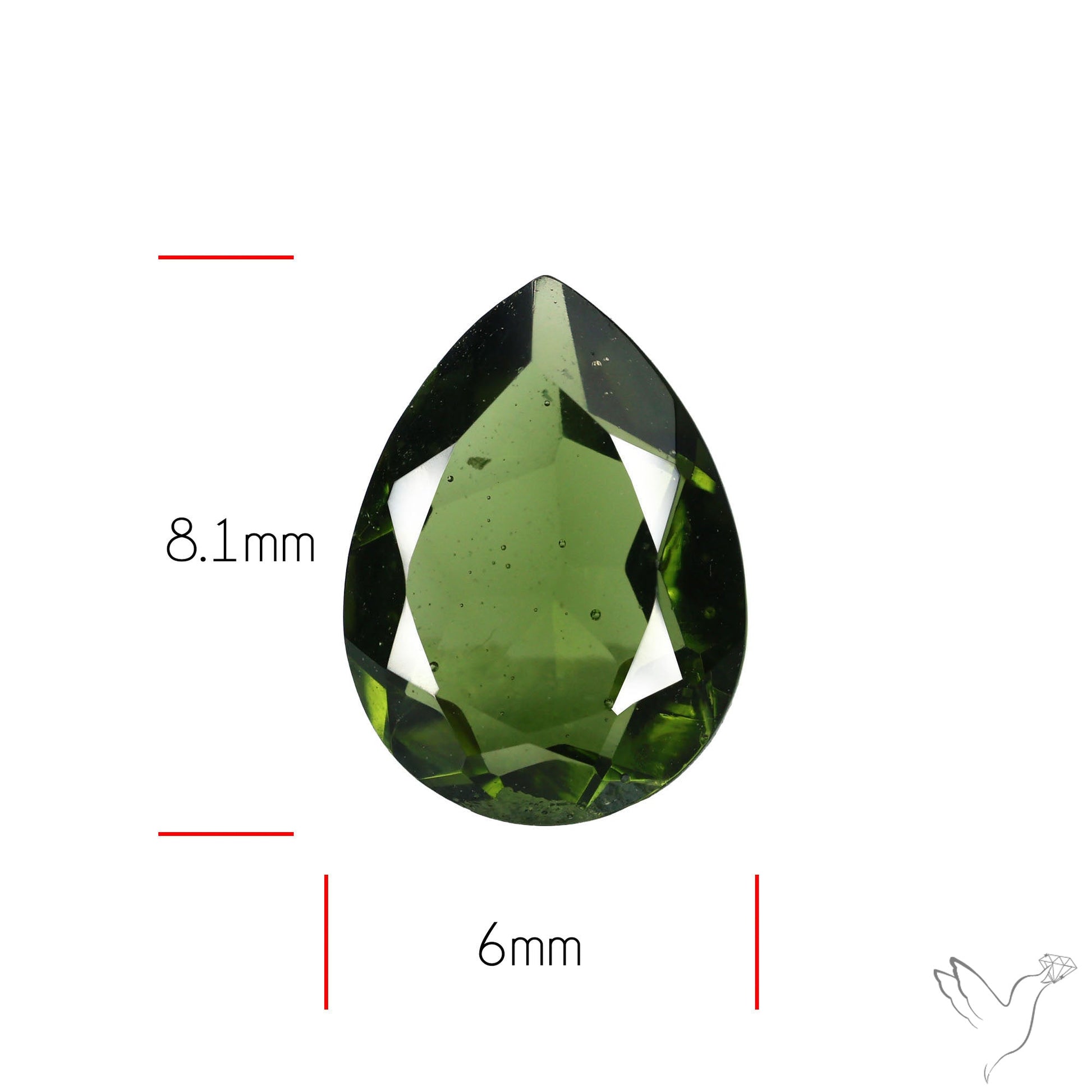 Faceted Rare Moldavite