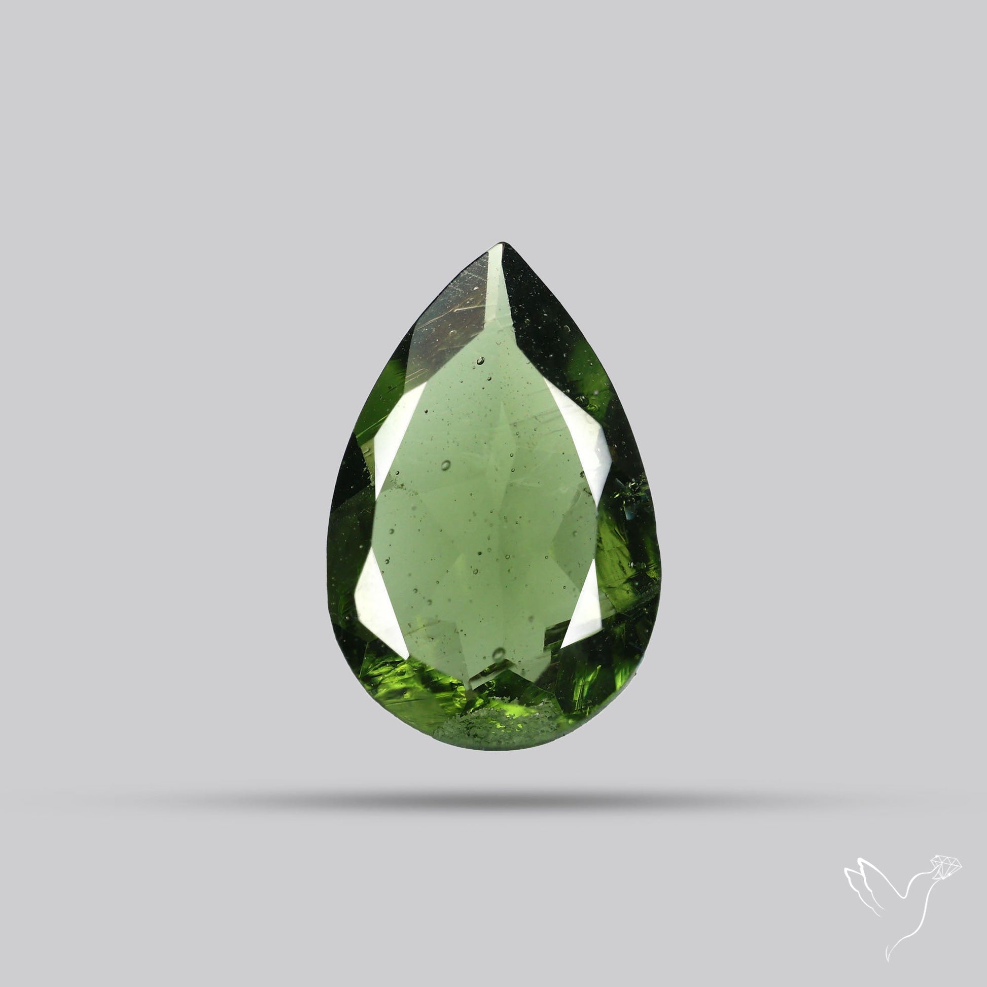 Faceted Rare Moldavite