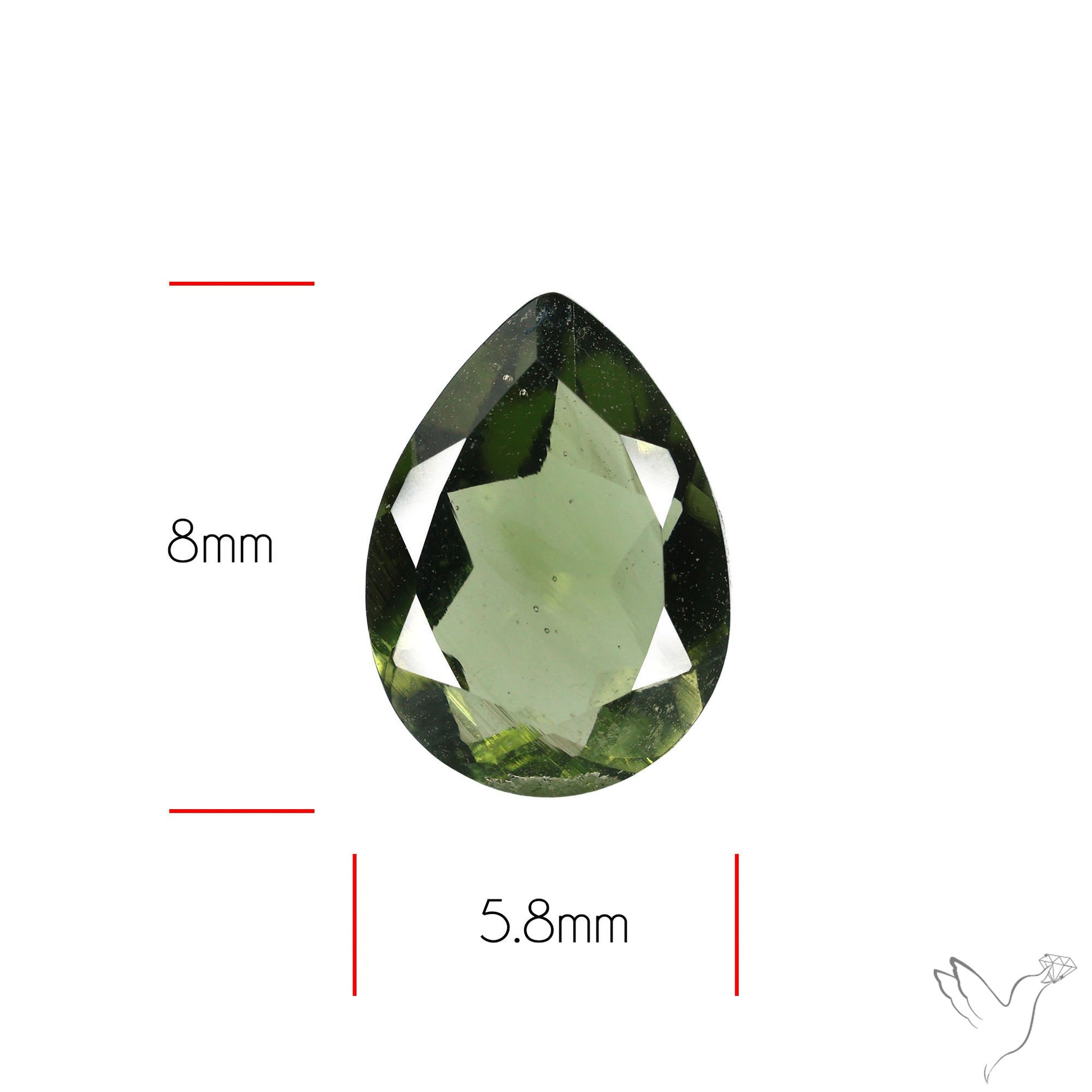 Faceted Rare Moldavite
