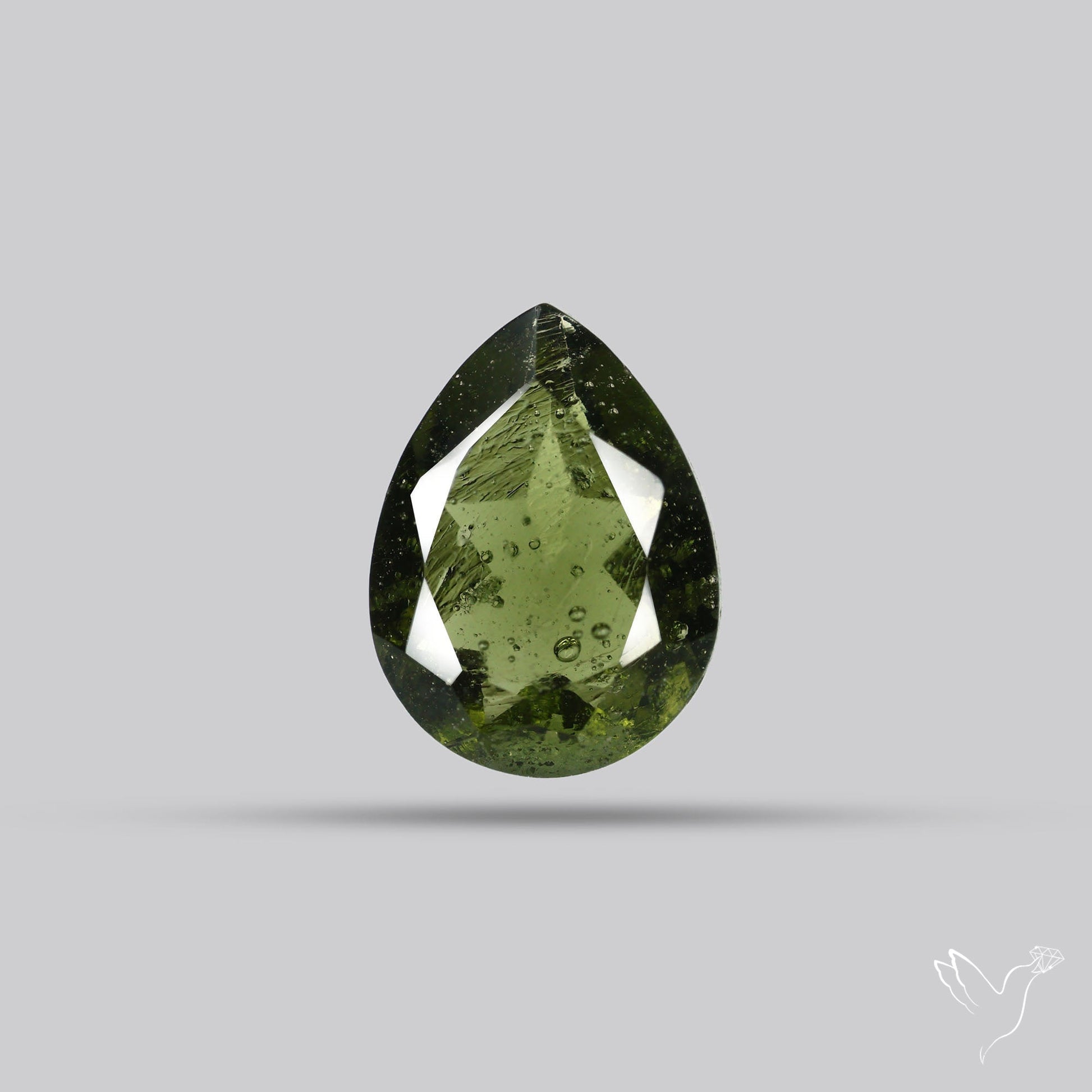 Faceted Rare Moldavite