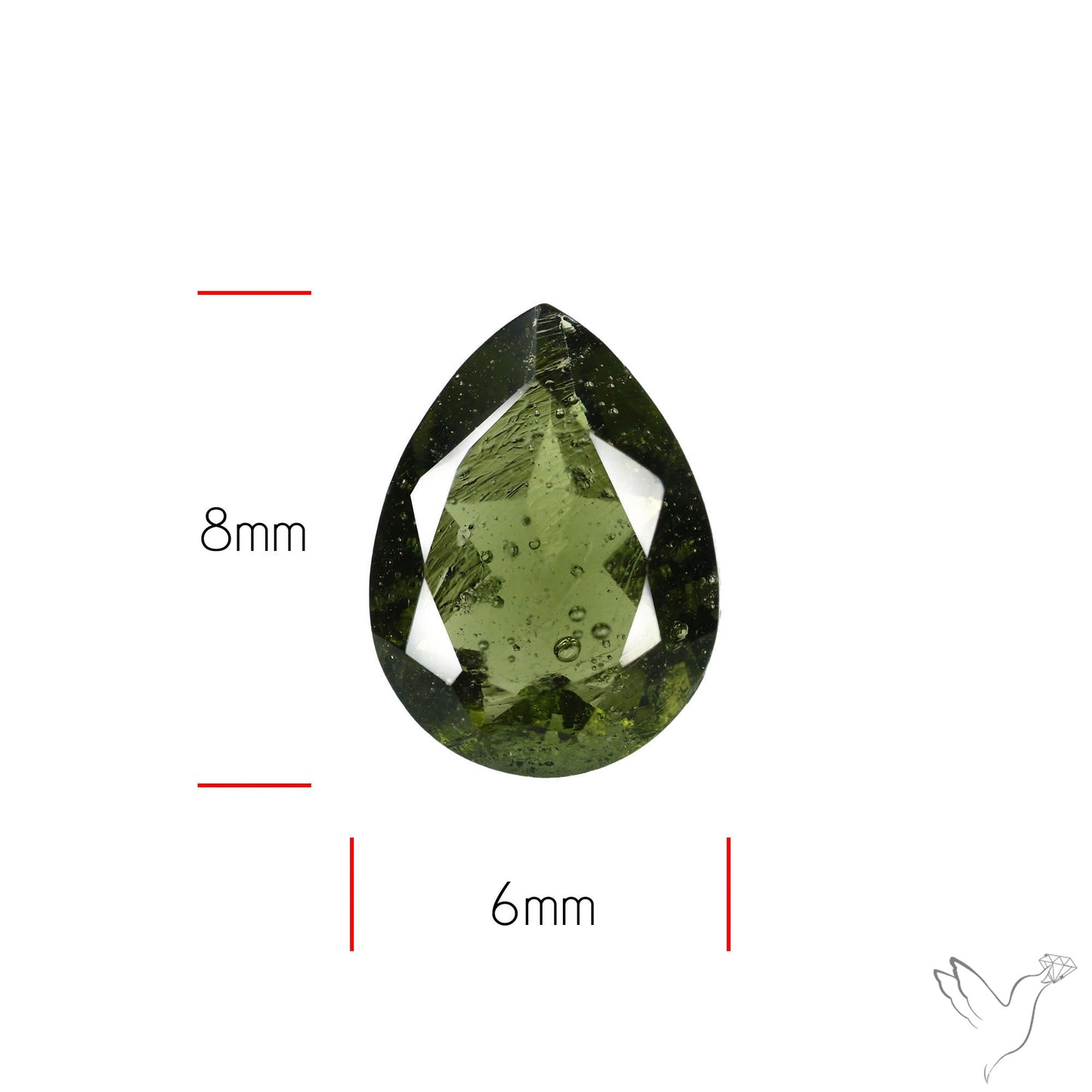 Faceted Rare Moldavite
