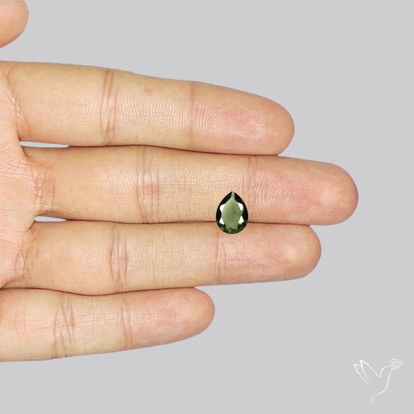 Faceted Rare Moldavite