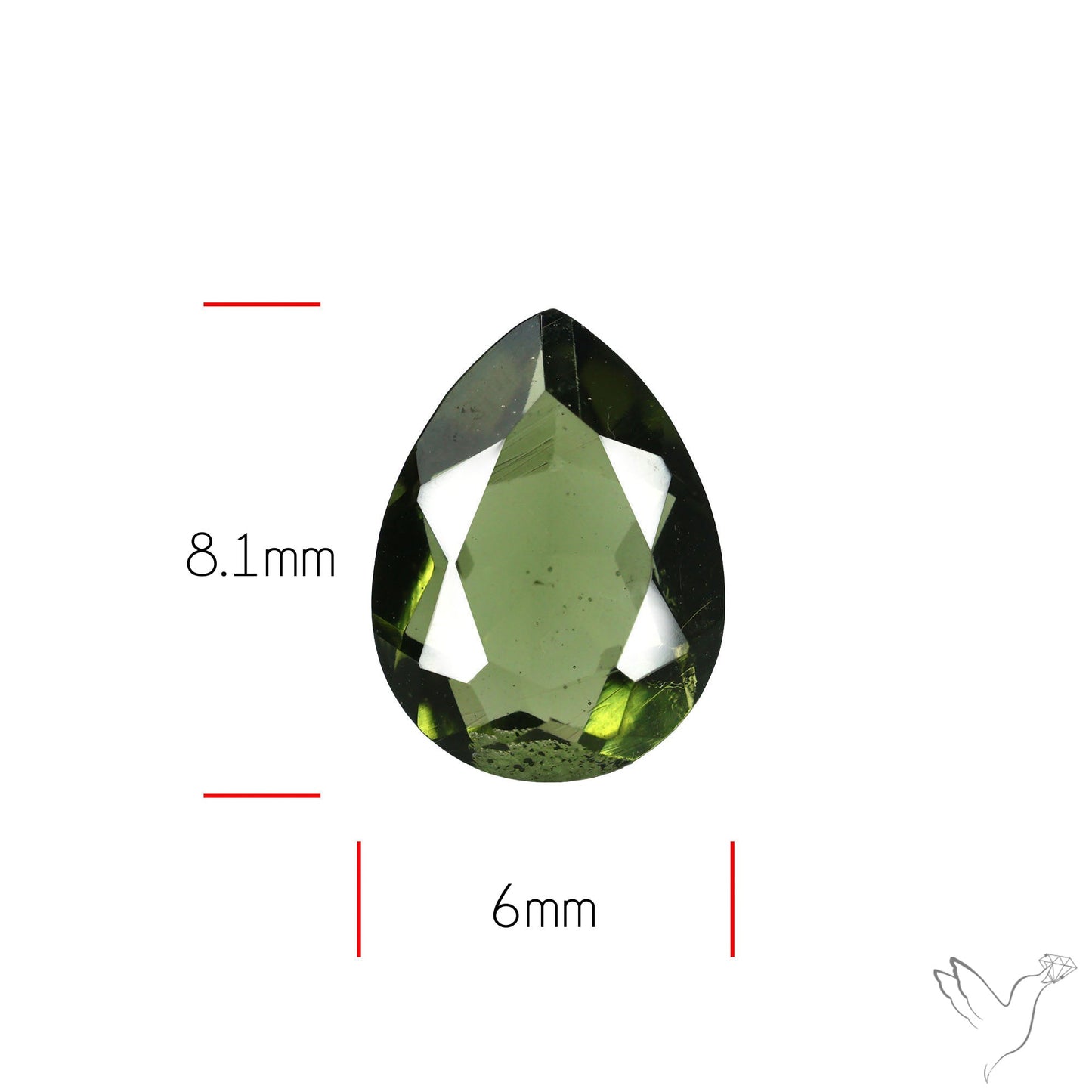 Faceted Rare Moldavite