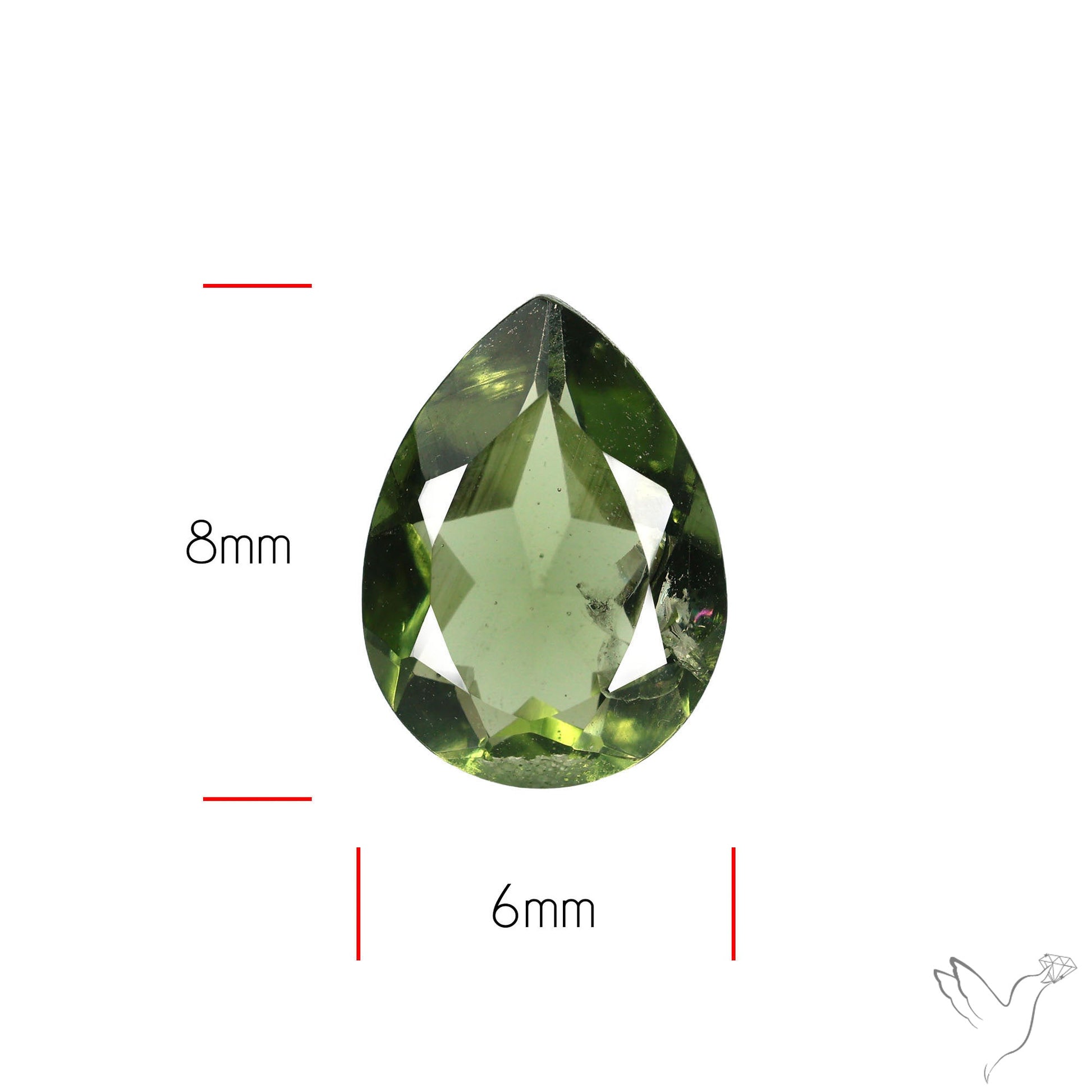 Faceted Rare Moldavite