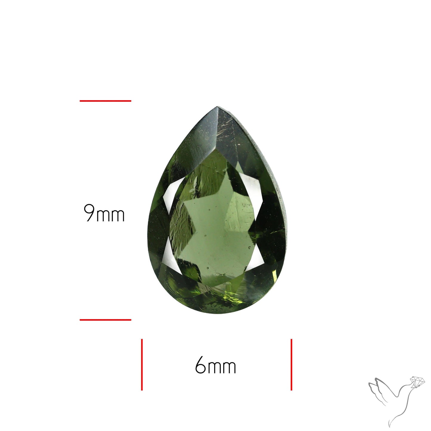 Faceted Rare Moldavite