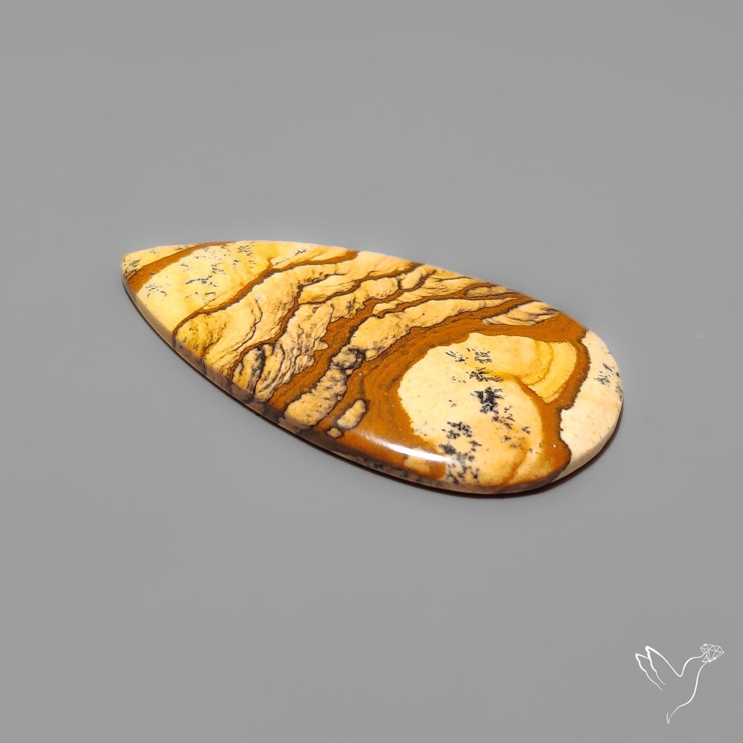 Deschutes Picture Jasper Cabochon