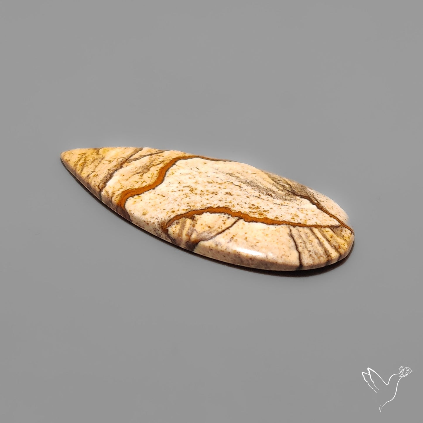 Deschutes Picture Jasper Cabochon