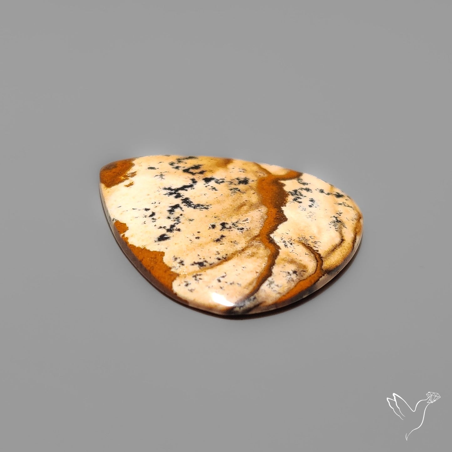 Deschutes Picture Jasper Cabochon