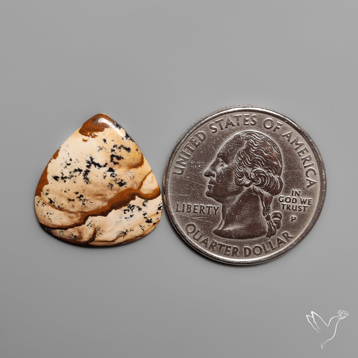 Deschutes Picture Jasper Cabochon