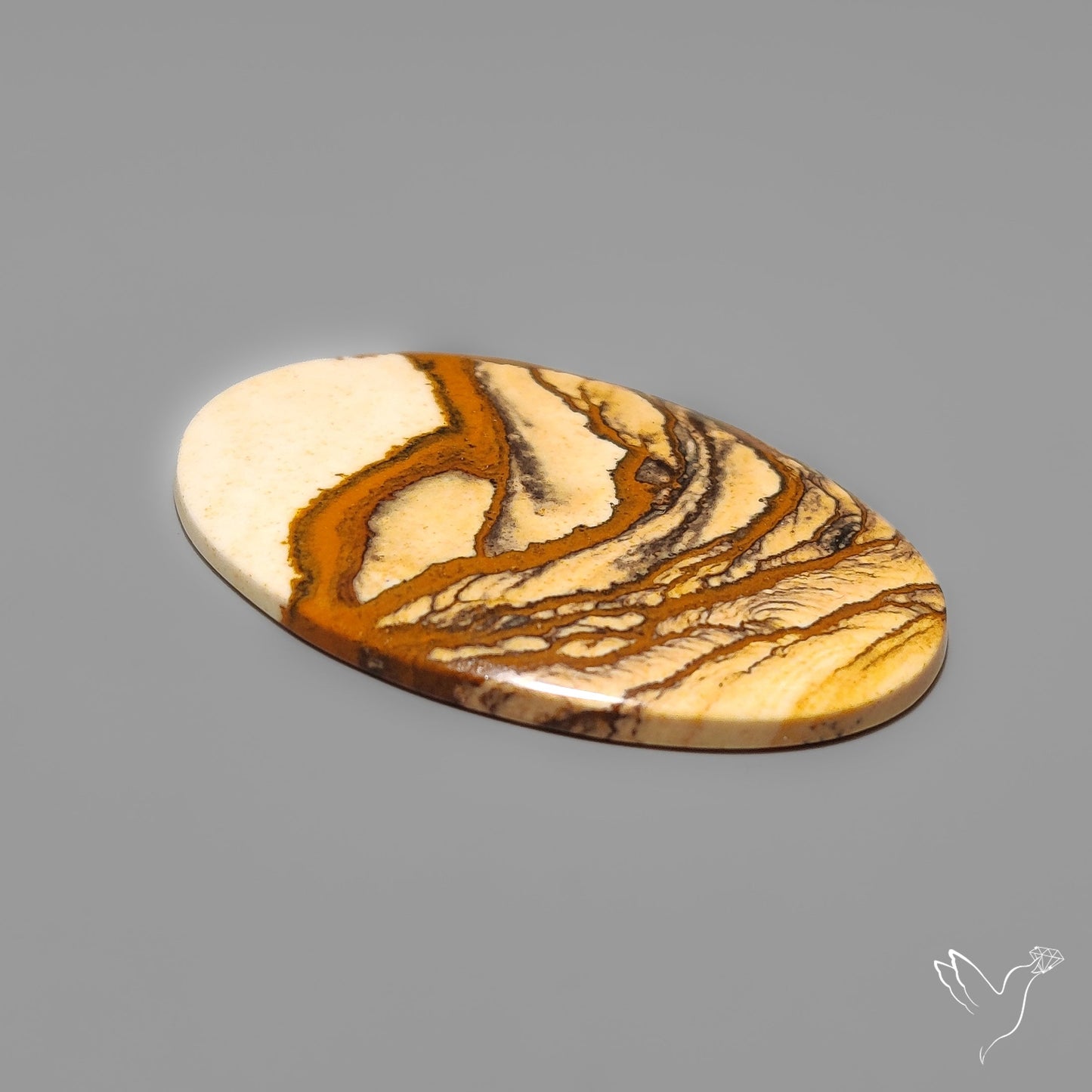 Deschutes Picture Jasper Cabochon