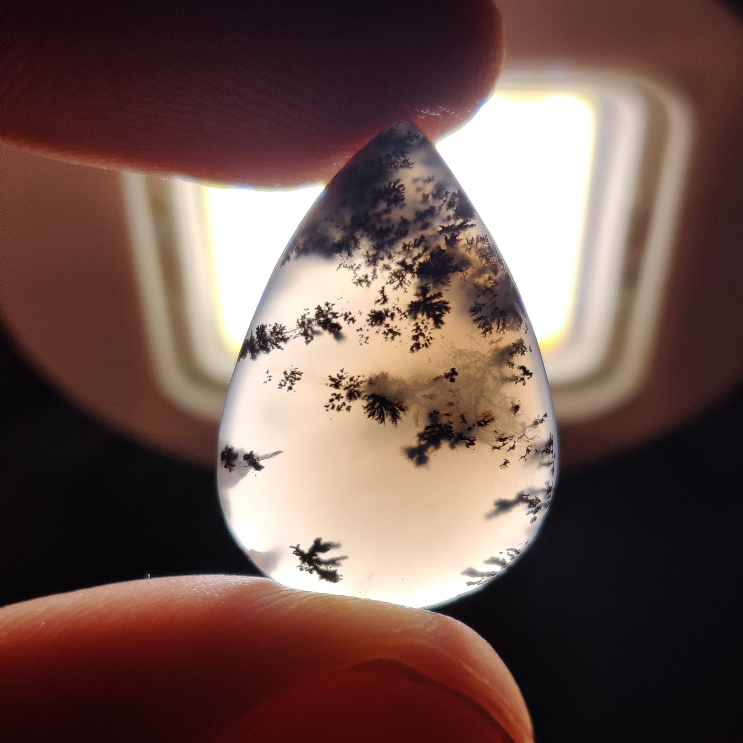 Dendritic Opal Cabochon