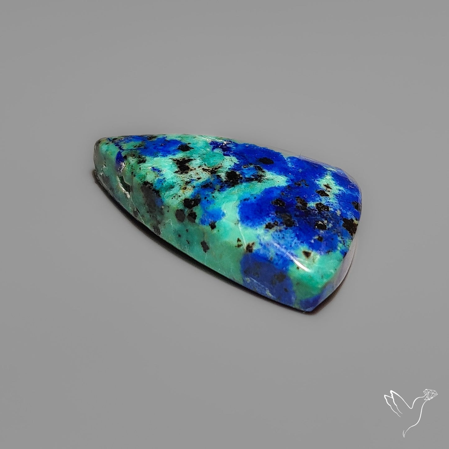 Bluebird Azurite Cabochon