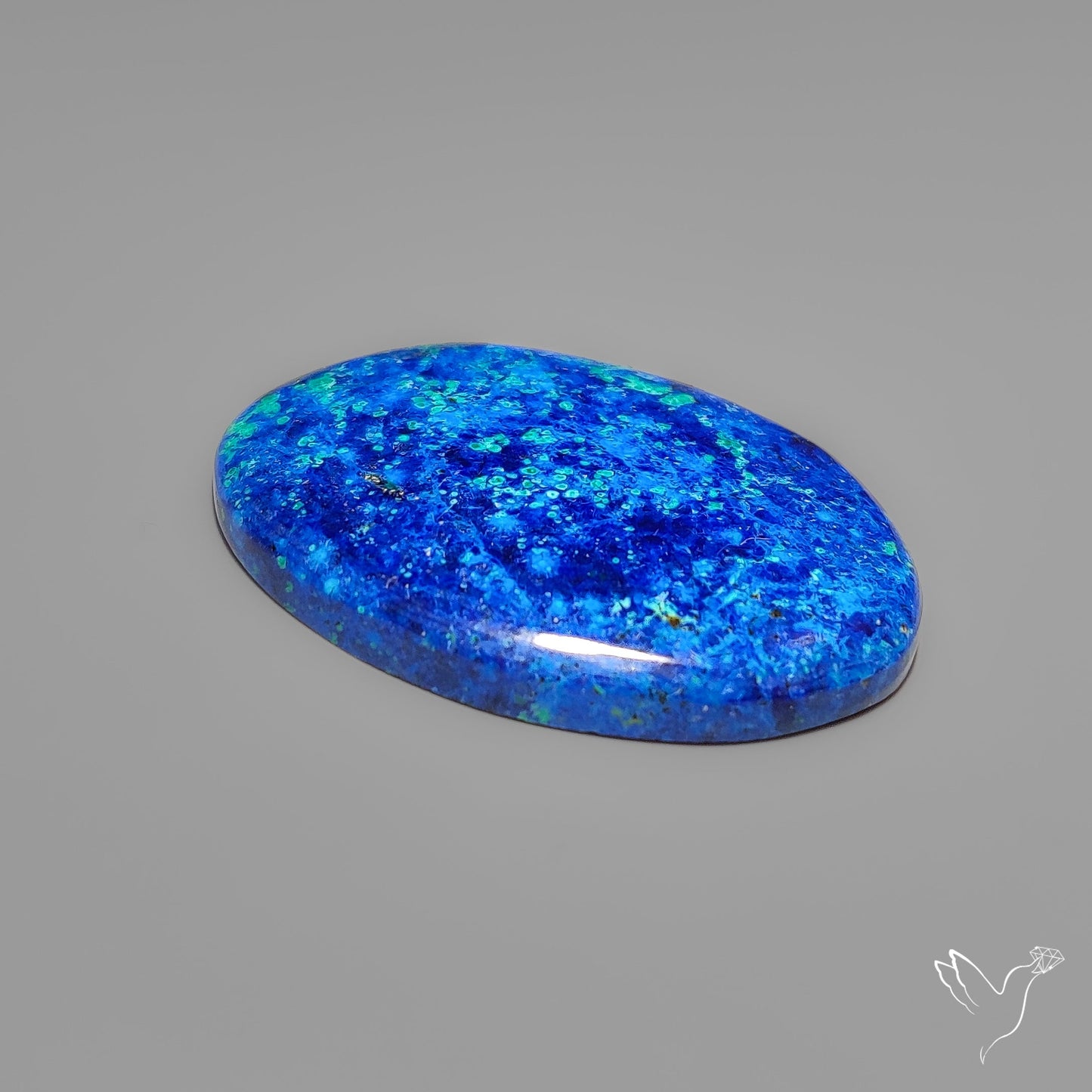Bluebird Azurite Cabochon