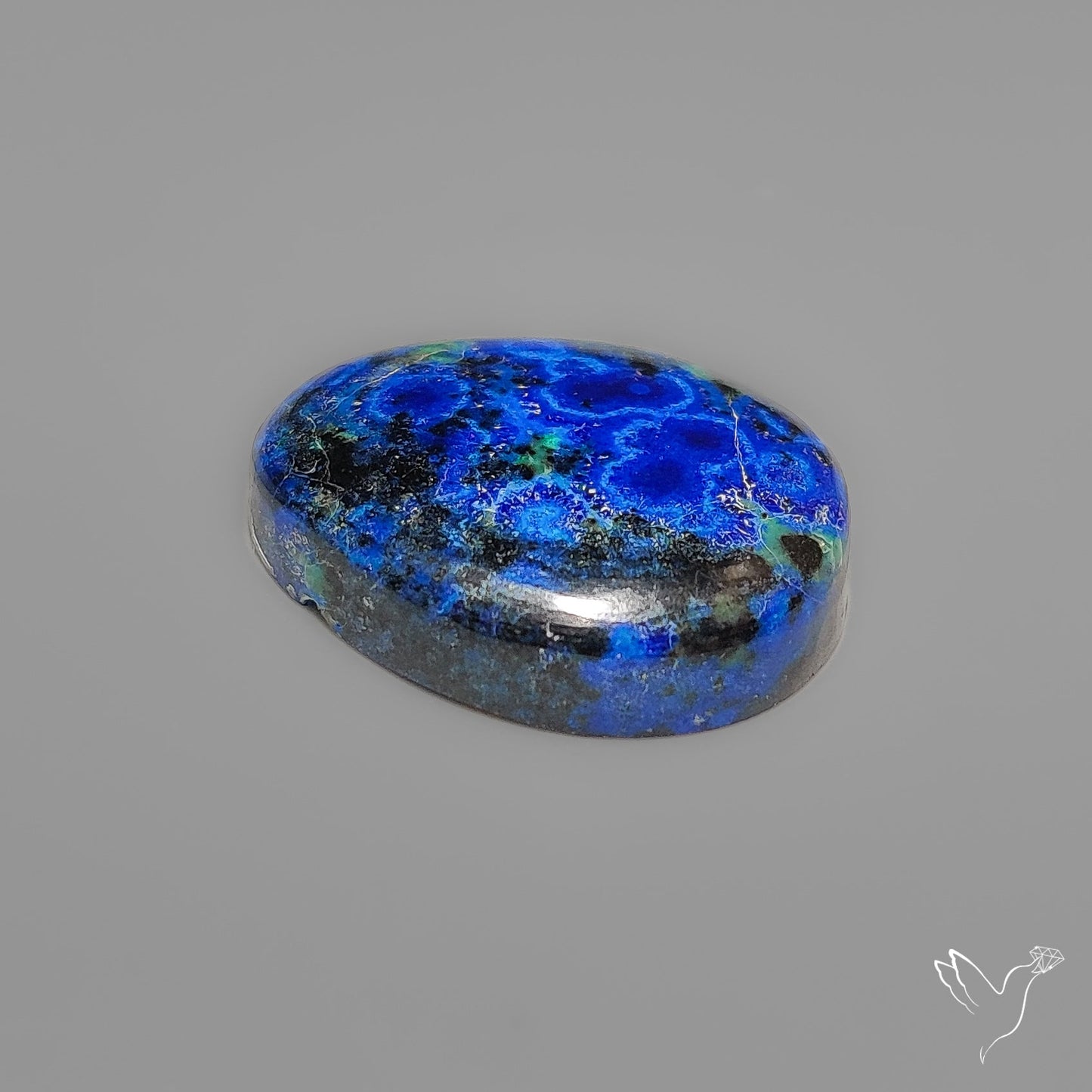 Bluebird Azurite Cabochon