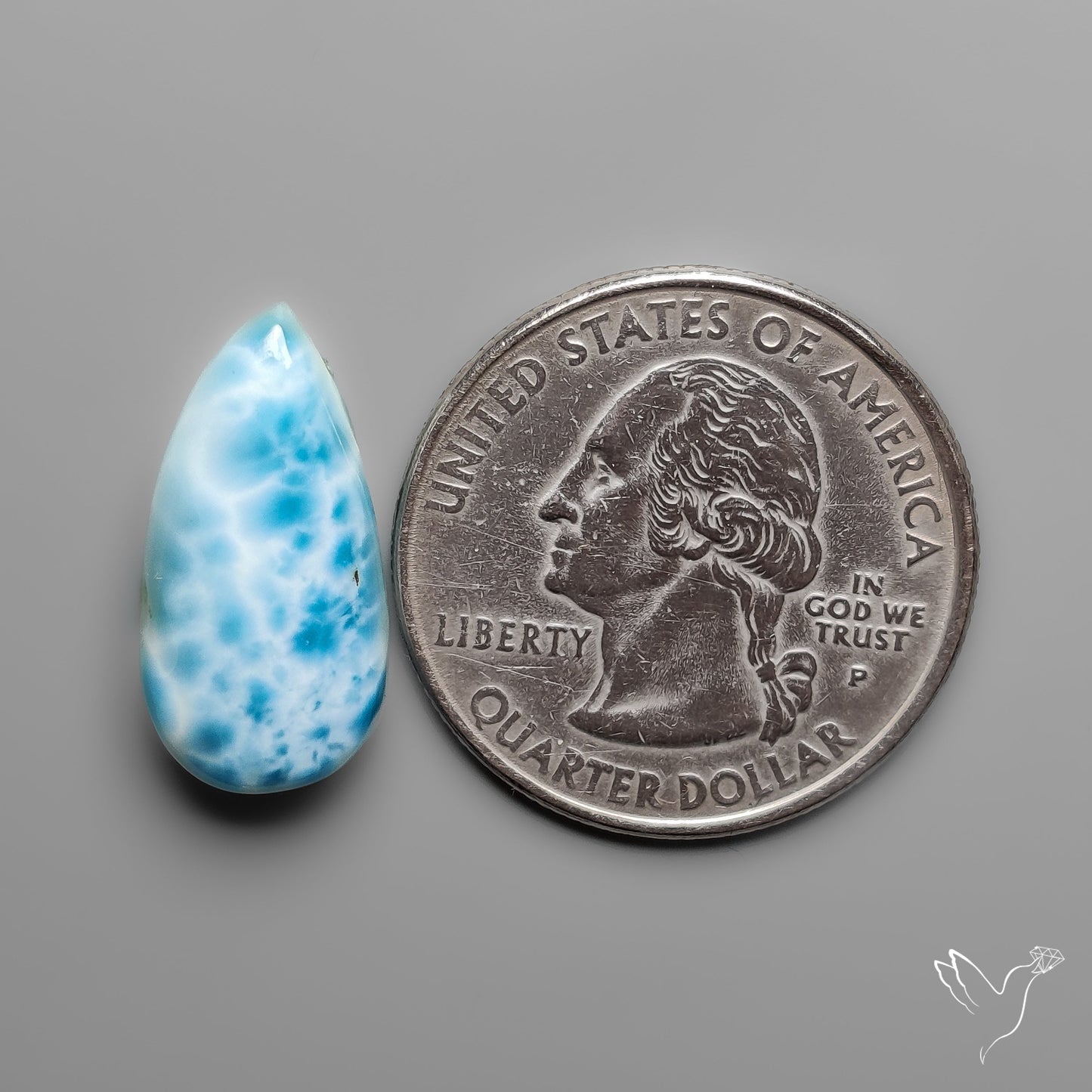 Larimar Cabochon
