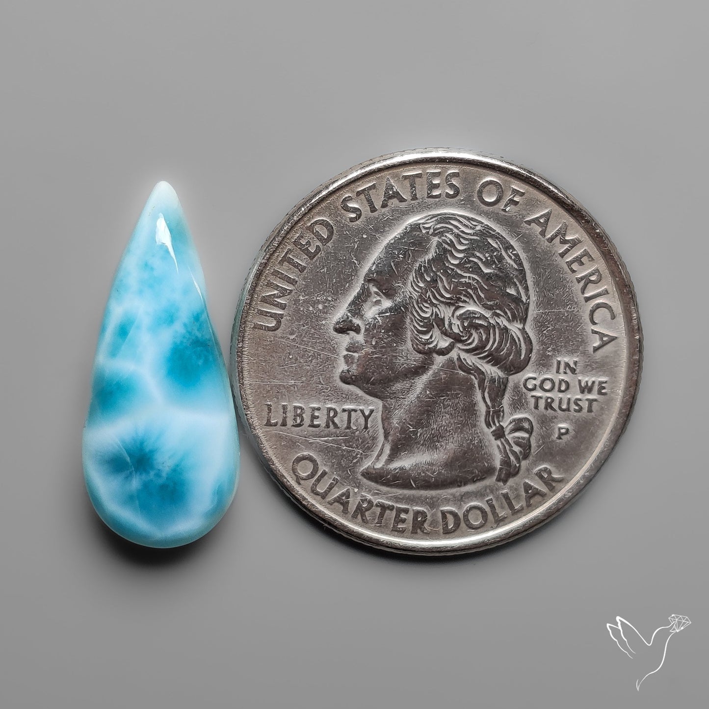Larimar Cabochon